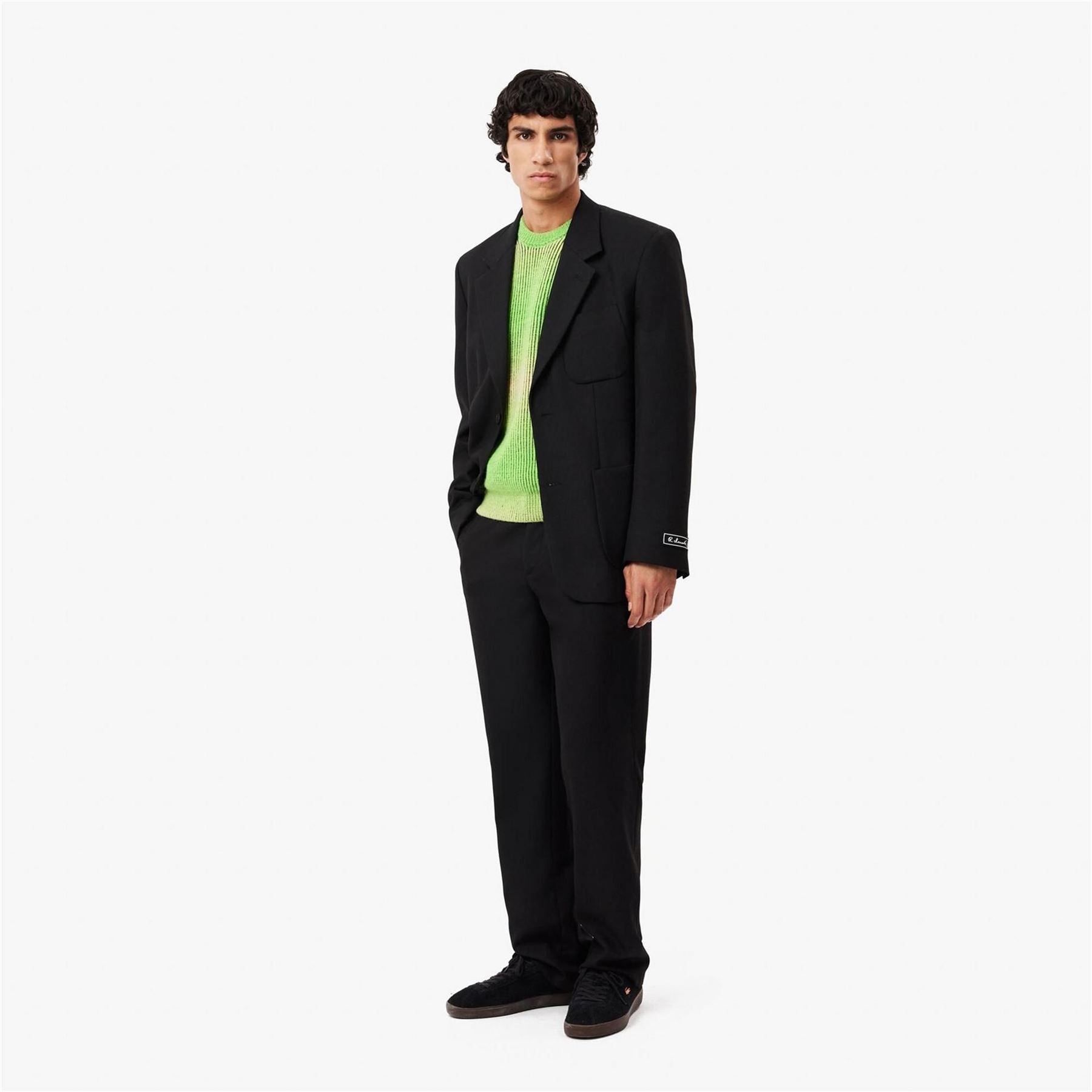 Lacoste Ombre Crew Neck Relaxed Fit Sweatshirt