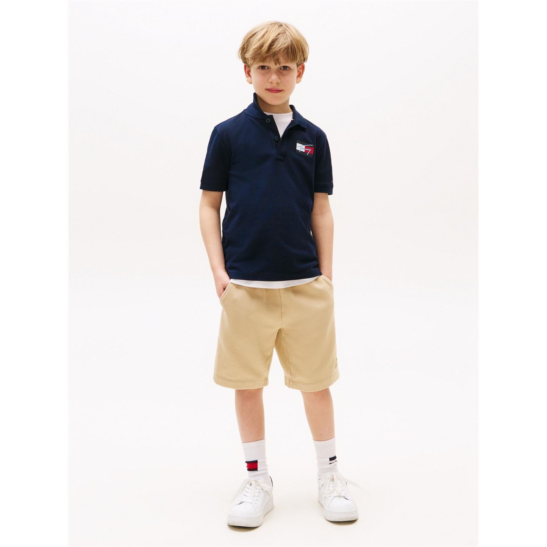 Tommy Hilfiger Script Flag Regular Fit Polo