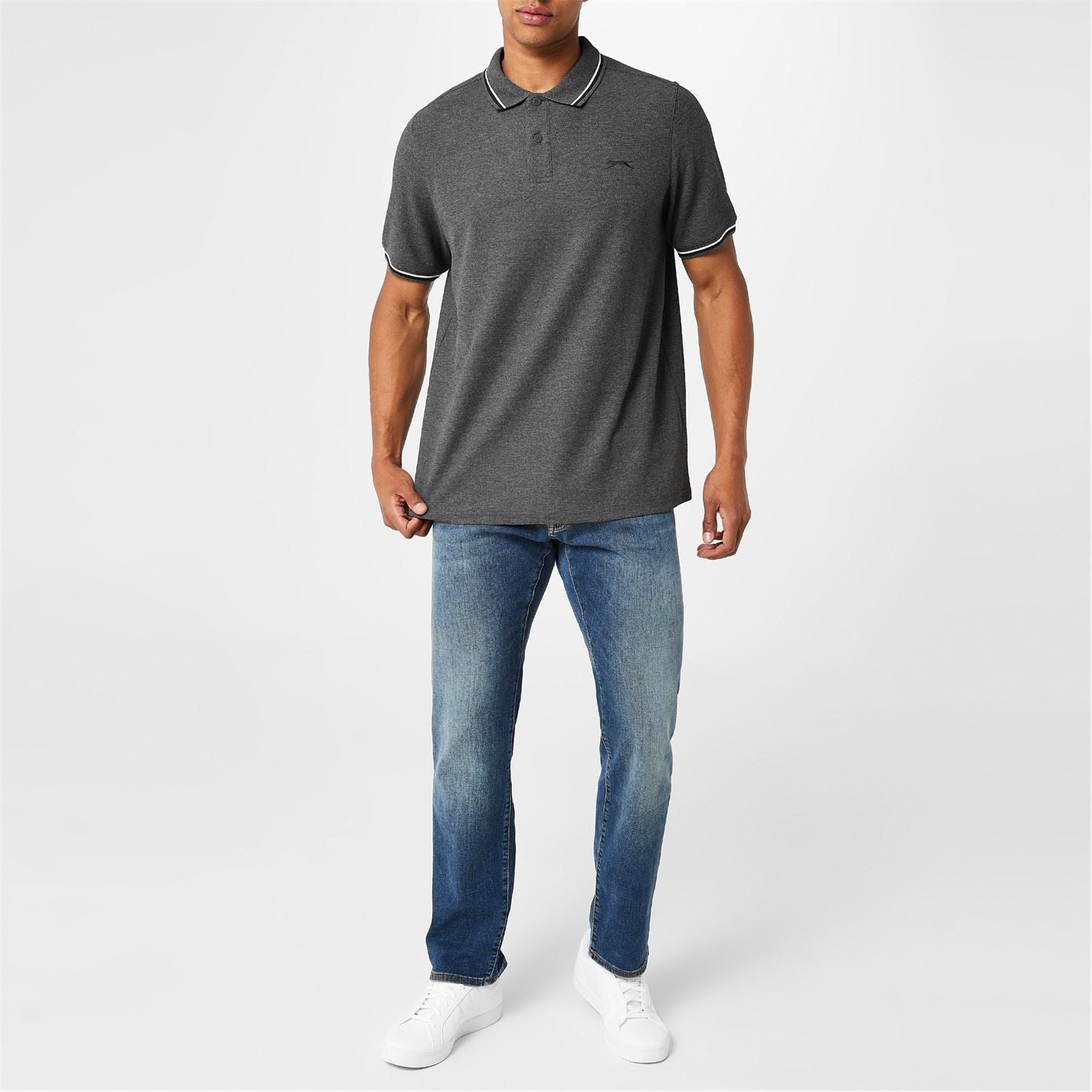 Slazenger Mens Tipped Polo Shirt