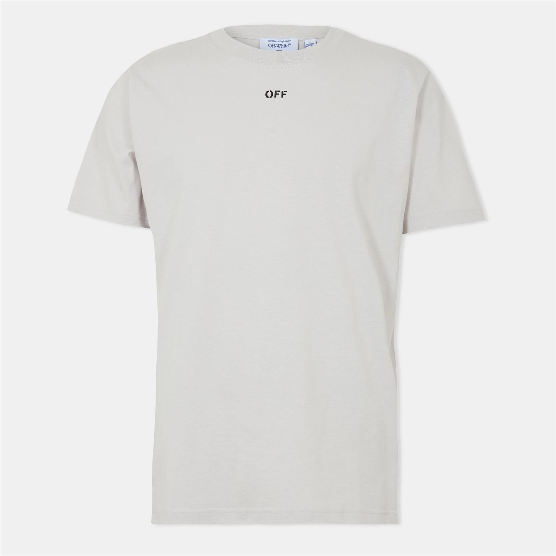 Off White Stamp Regular Fit T-Shirt