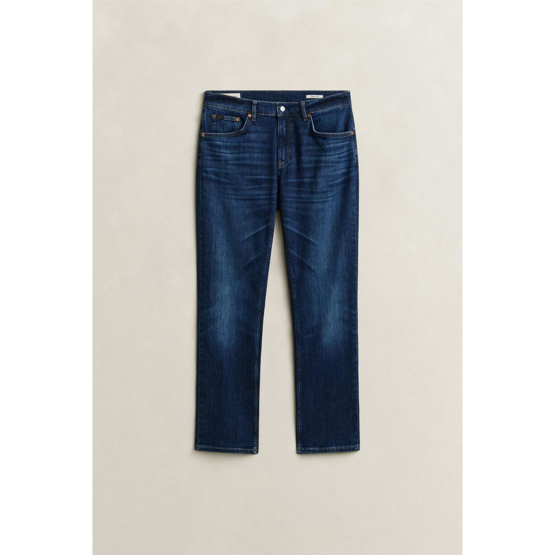Gant Mid Rise Regular Fit Five Pocket Jeans