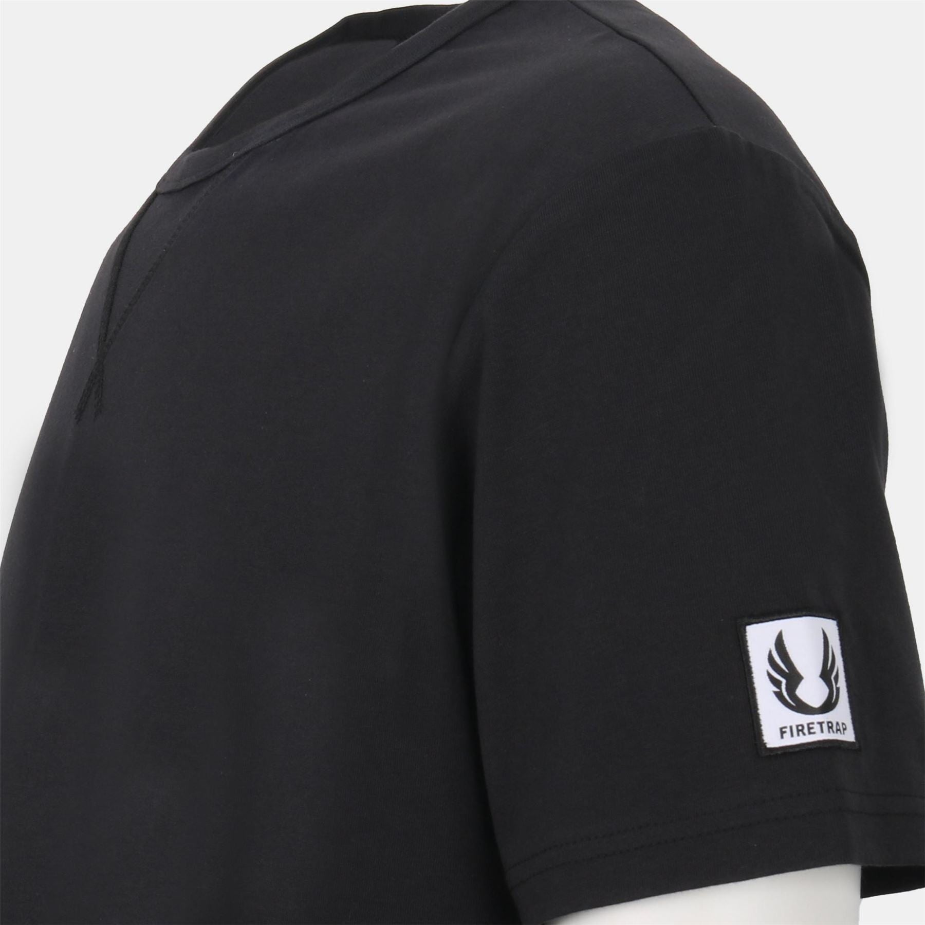 Firetrap Crew Neck Short Sleeve Regular Fit T-Shirt