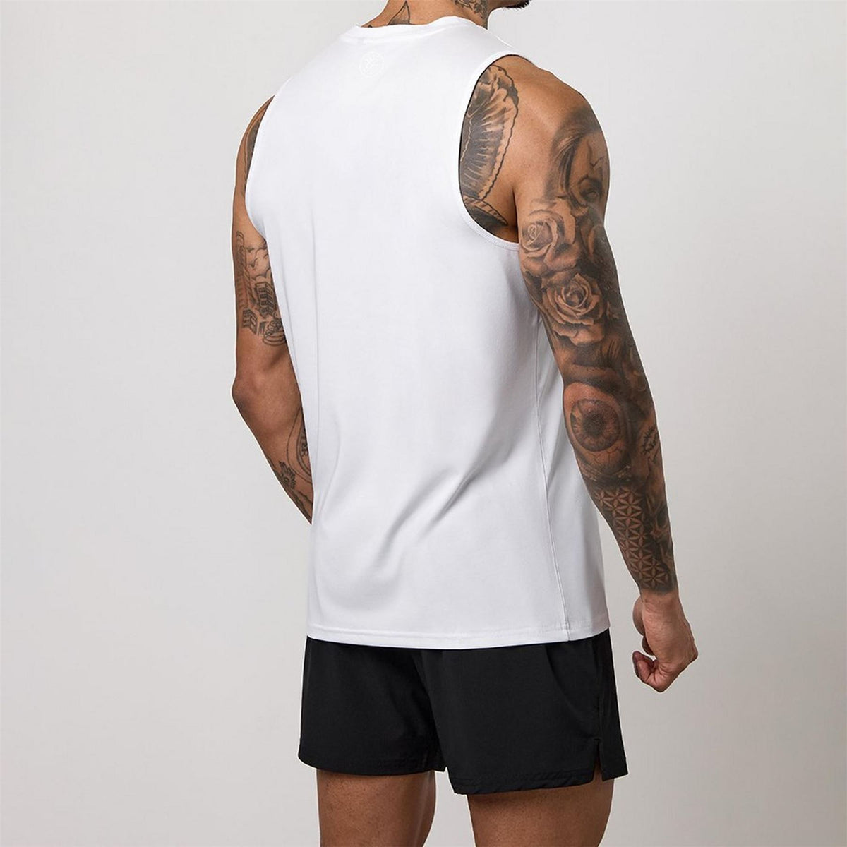 Gym King King Victory Performance Vest   White