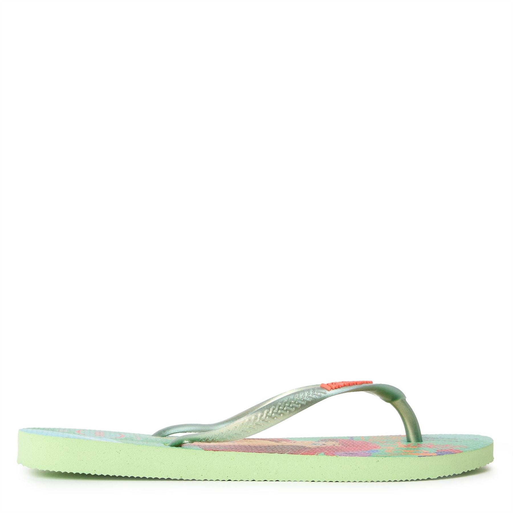 Havaianas Womens Hav. Kids Slim Princess Beige 35 36 Flip Flops