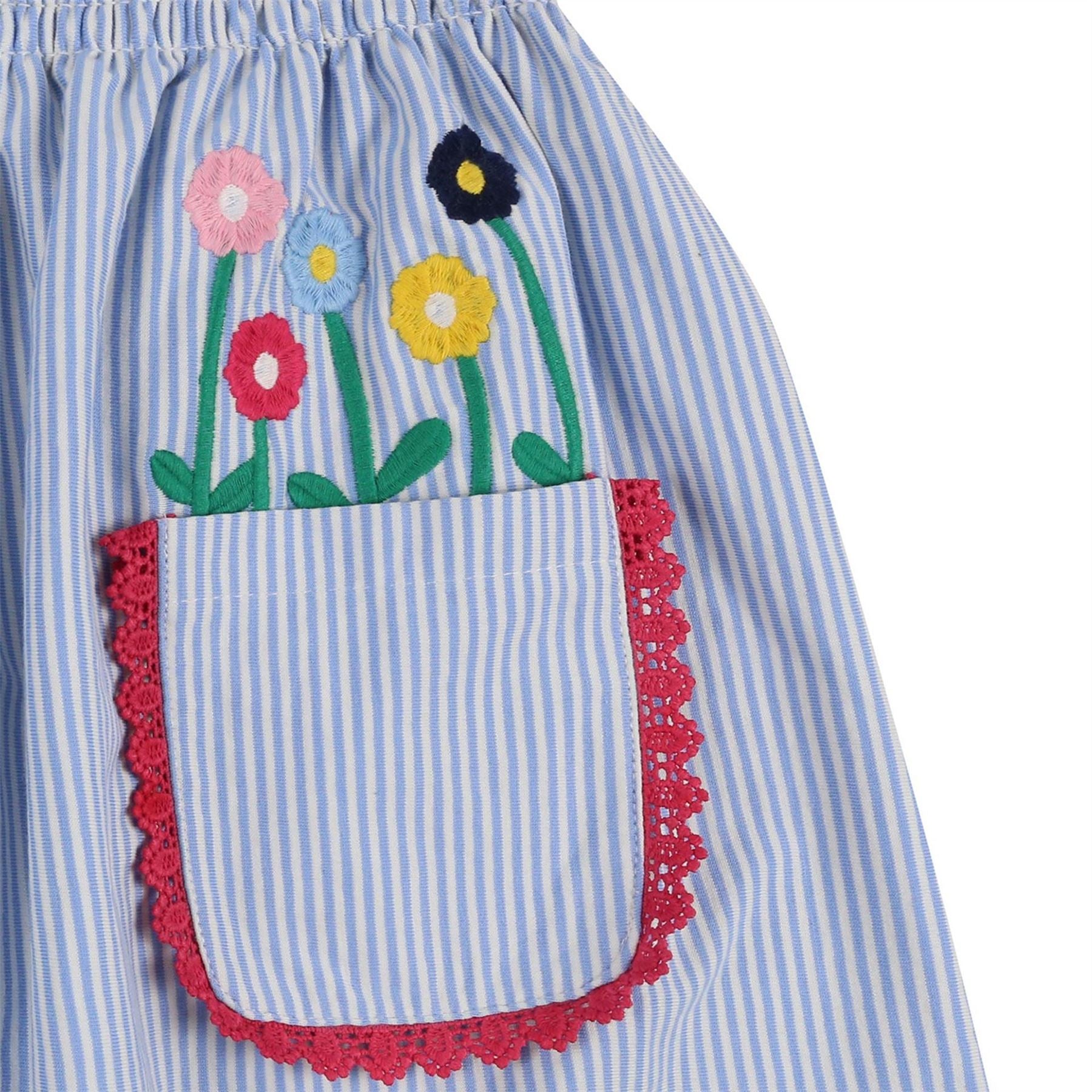 Lilly and Sid Stripe A Line Skirt