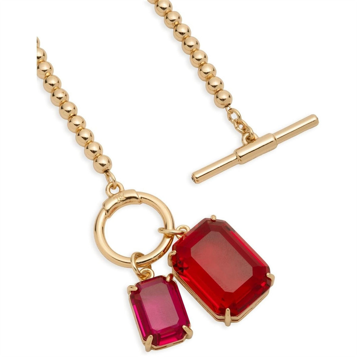 Lauren by Ralph Lauren Ralph Lauren Gold Tone  And  Colourful Stone Beaded Necklace