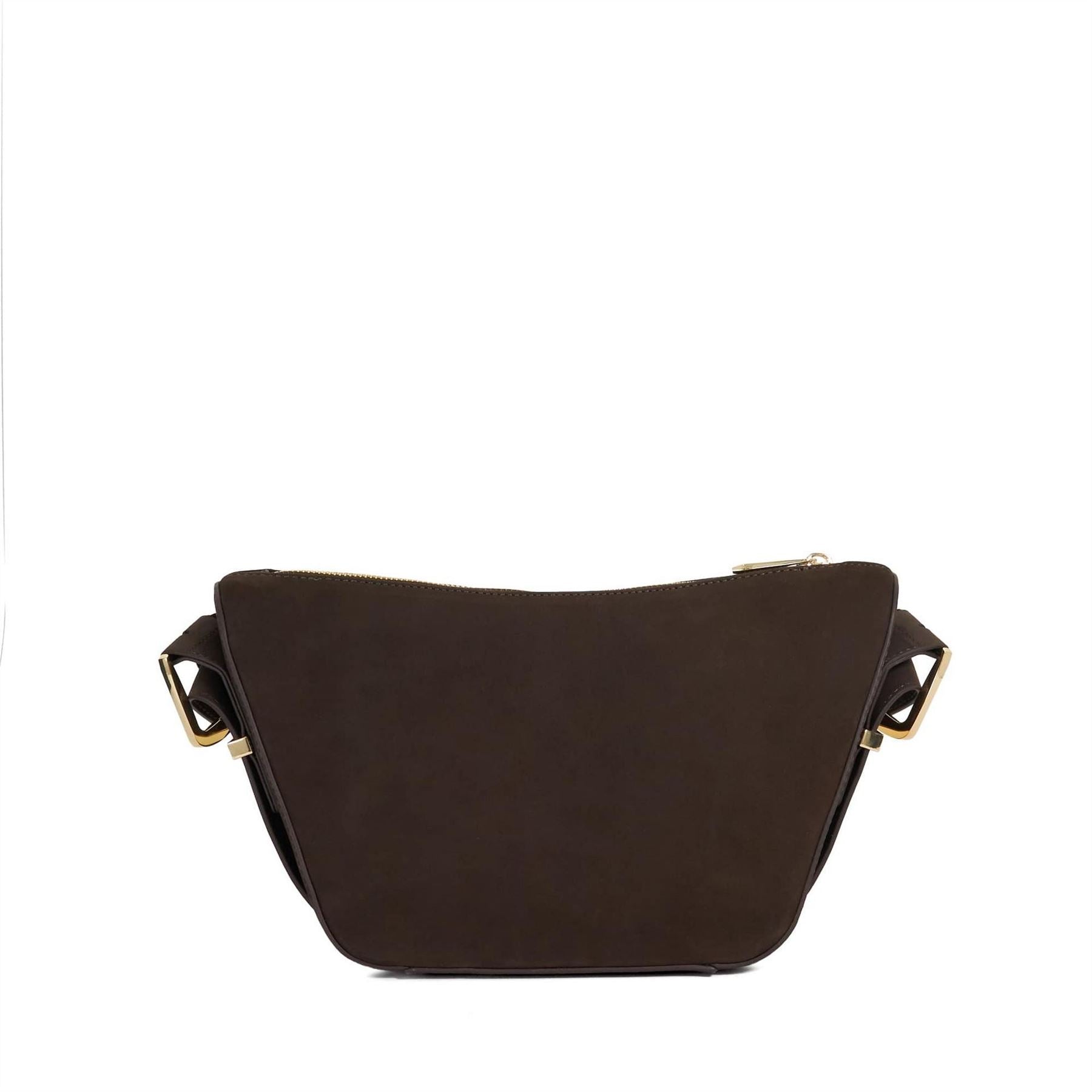 Dune London Delicately Crescent Shape Hobo Bag with Gold Tone Hardware