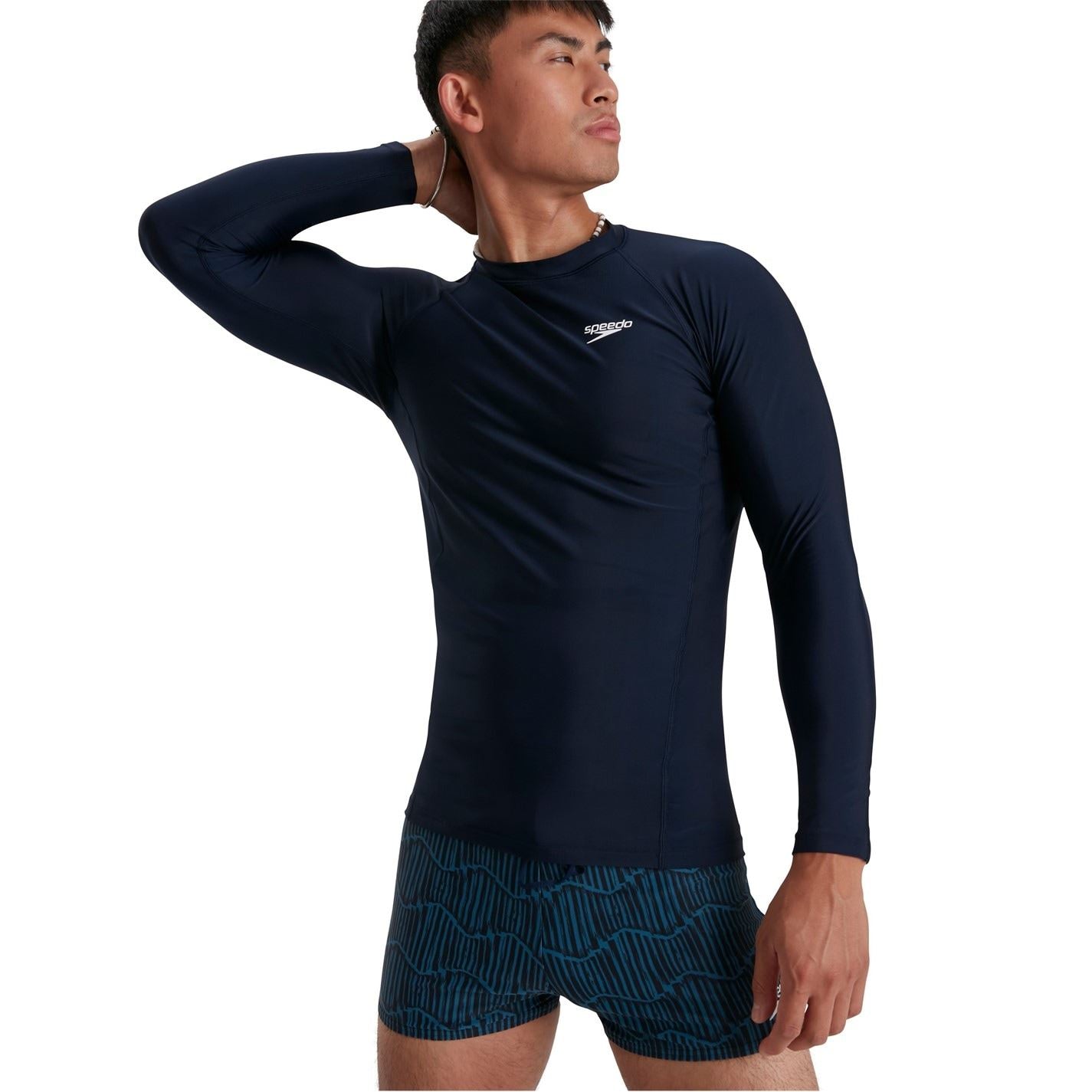 Speedo Mens Long Sleeved Sun Protection Top