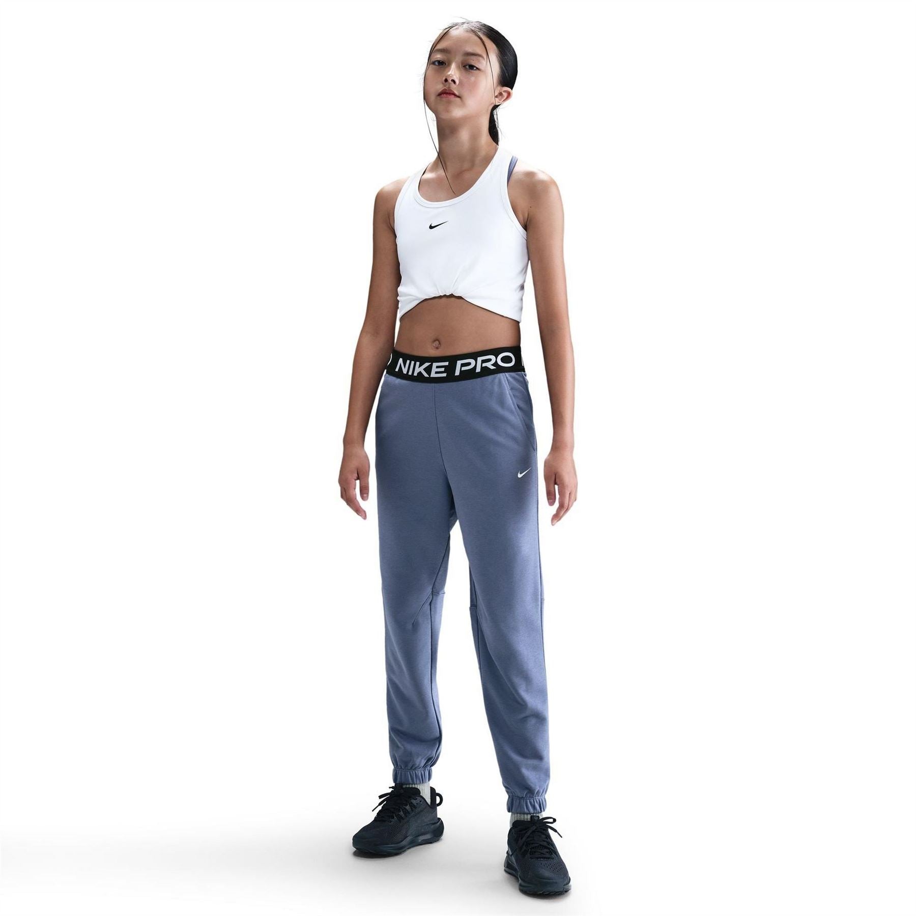 Nike Pro Dri Fit Jogging Bottoms Juniors