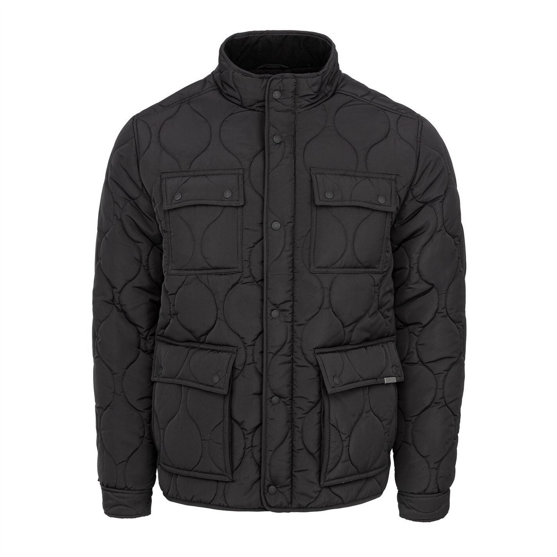 Firetrap Kingdom Quilted Long Sleeve Jacket