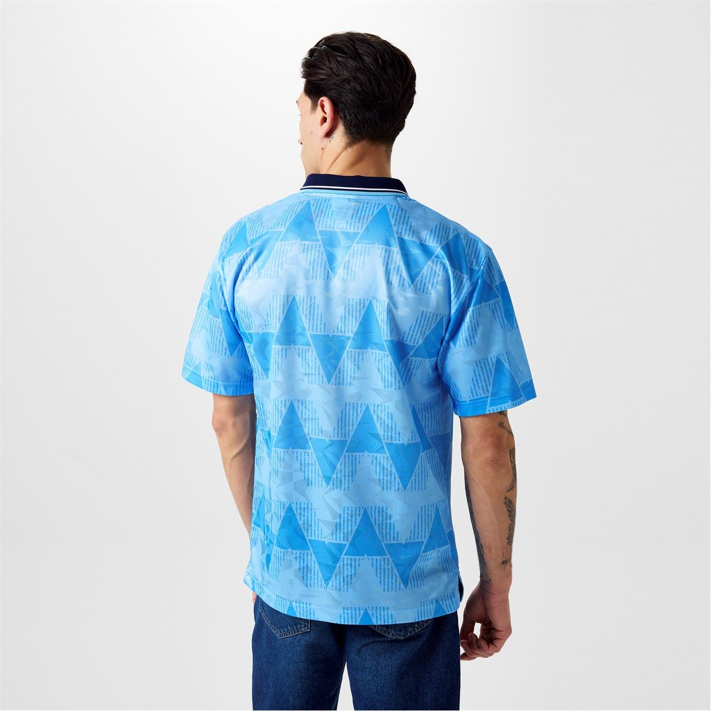 Score Draw Manchester City 89 Home Shirt Adults