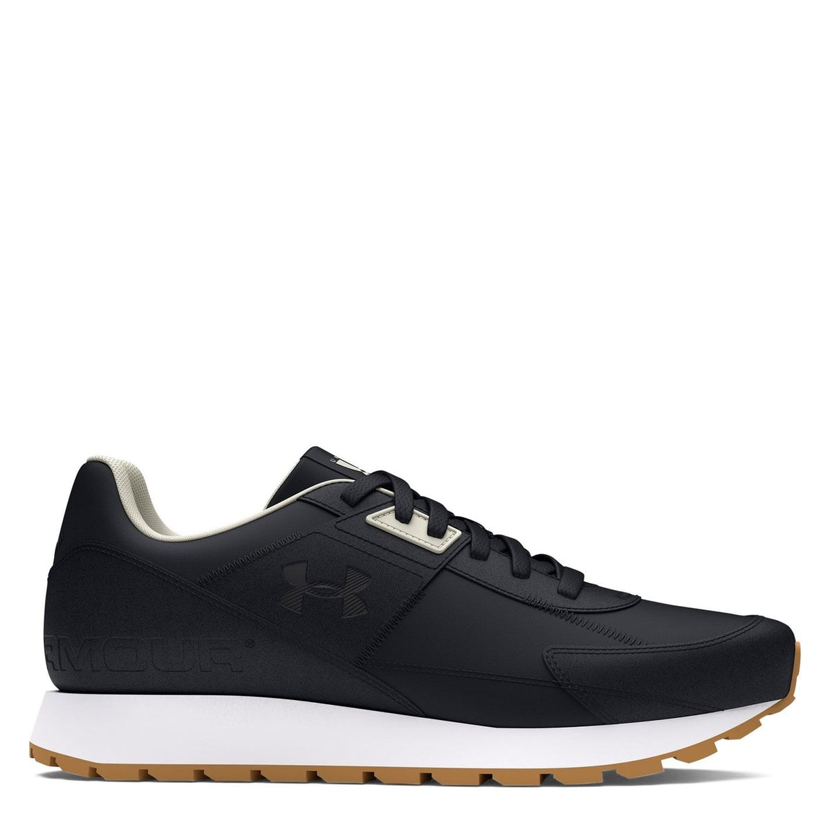 Under Armour Essential Runner Lace-Up Low Top Sneakers with Logo