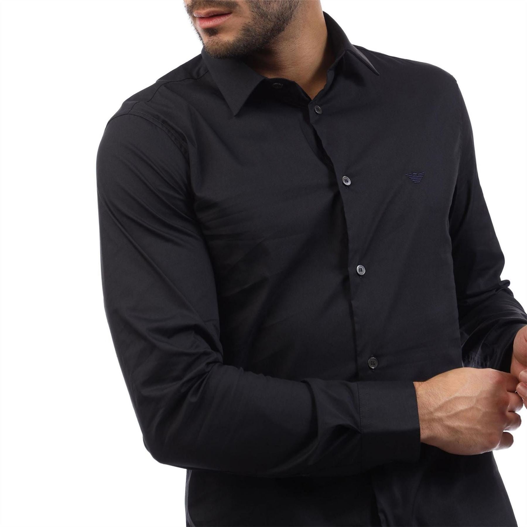 Emporio Armani Nylon Blend Shirt