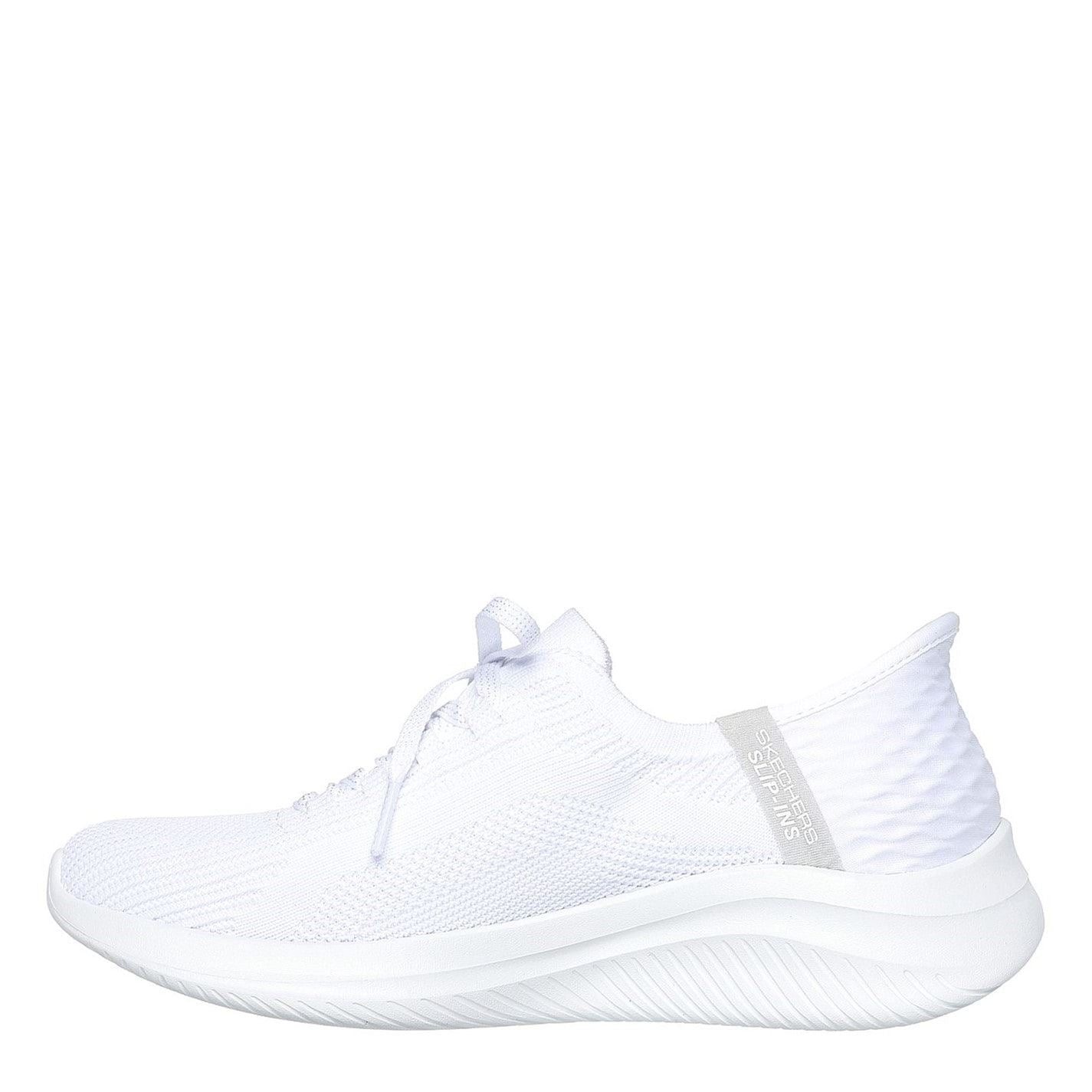 Skechers Low Top Ribbed Flat Heel Sneakers