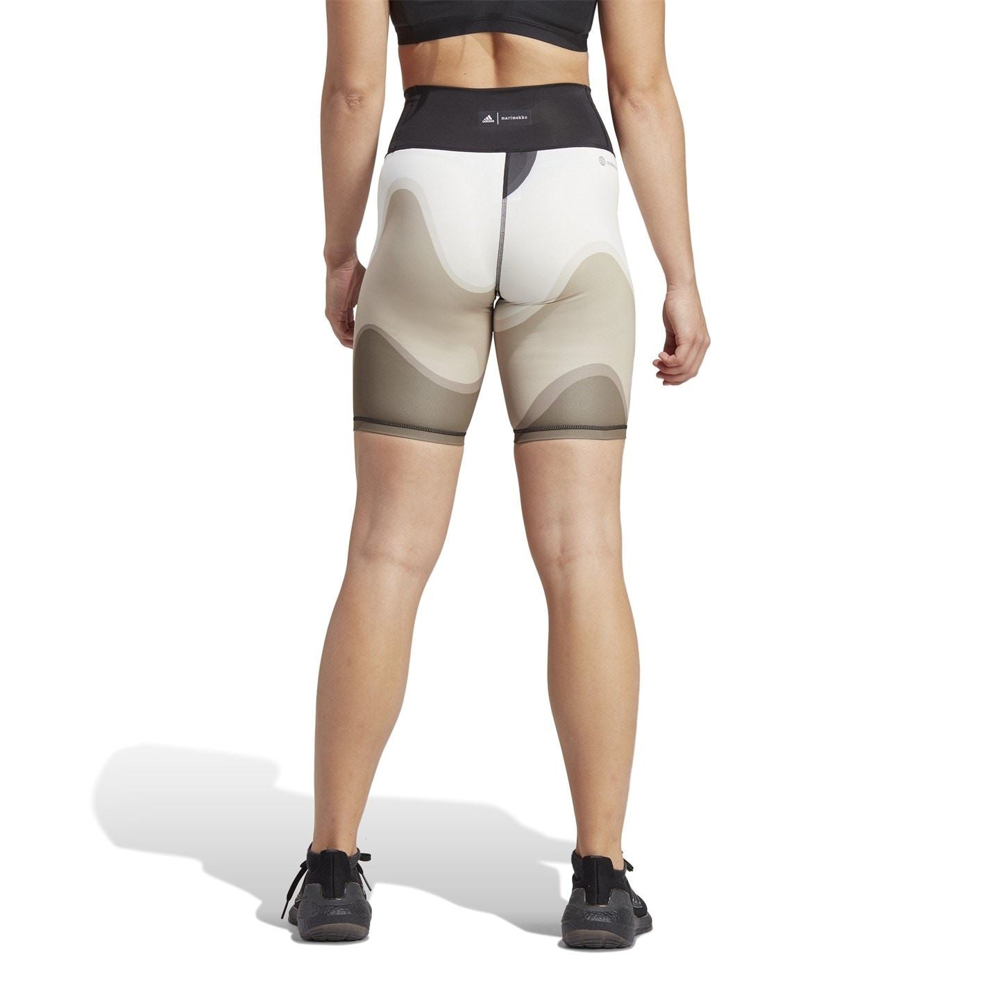 adidas Womens X Marimekko Optime Training Bike Shorts