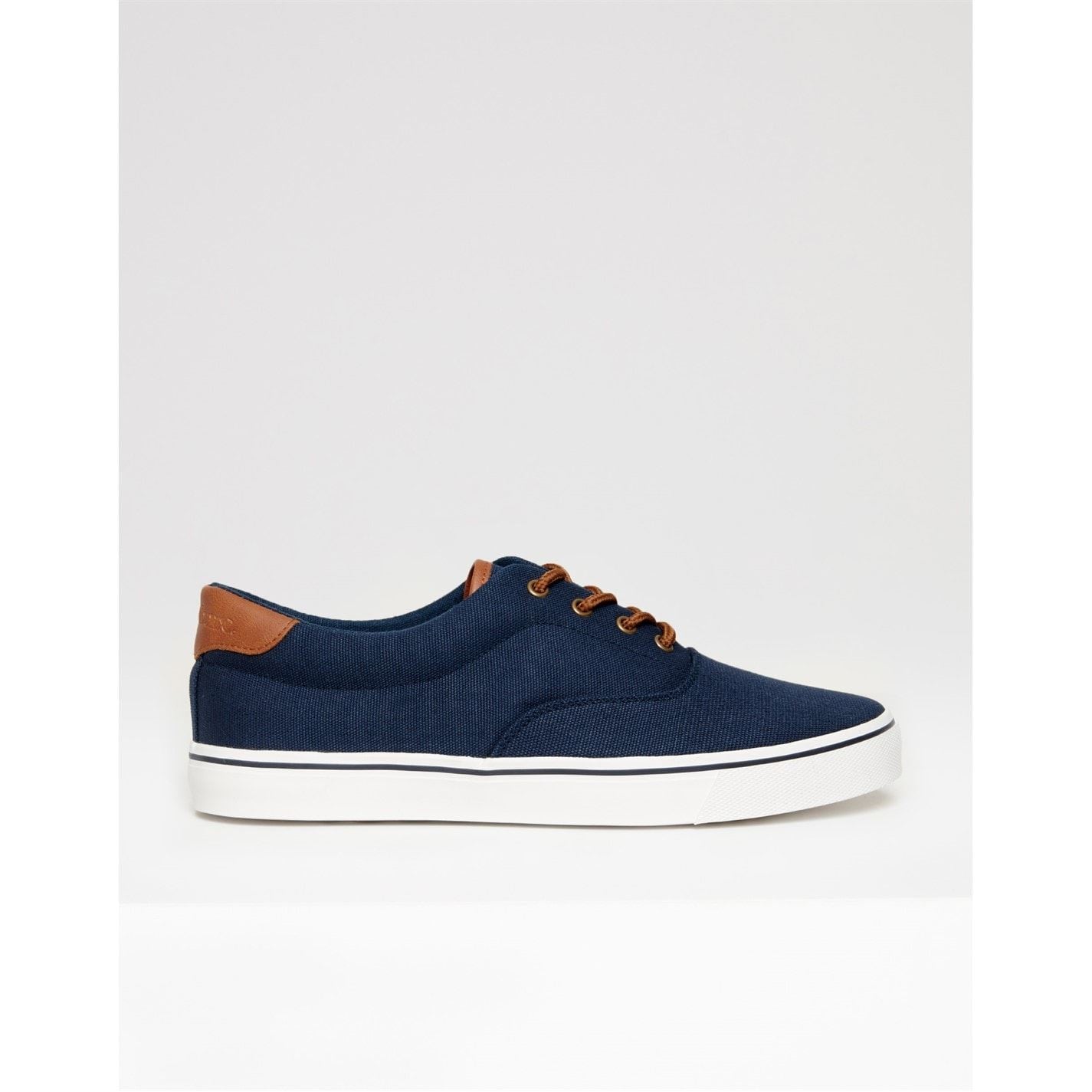 Threadbare Amis Canvas Low Top Lace-Up Sneakers