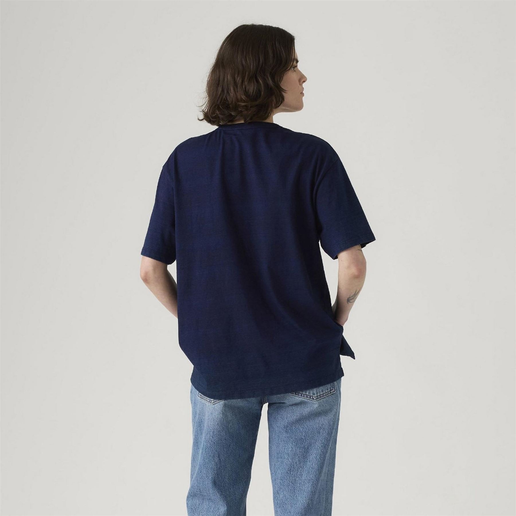 Levis 1873 Arch Lettering Crew Neck Short Sleeve T-Shirt
