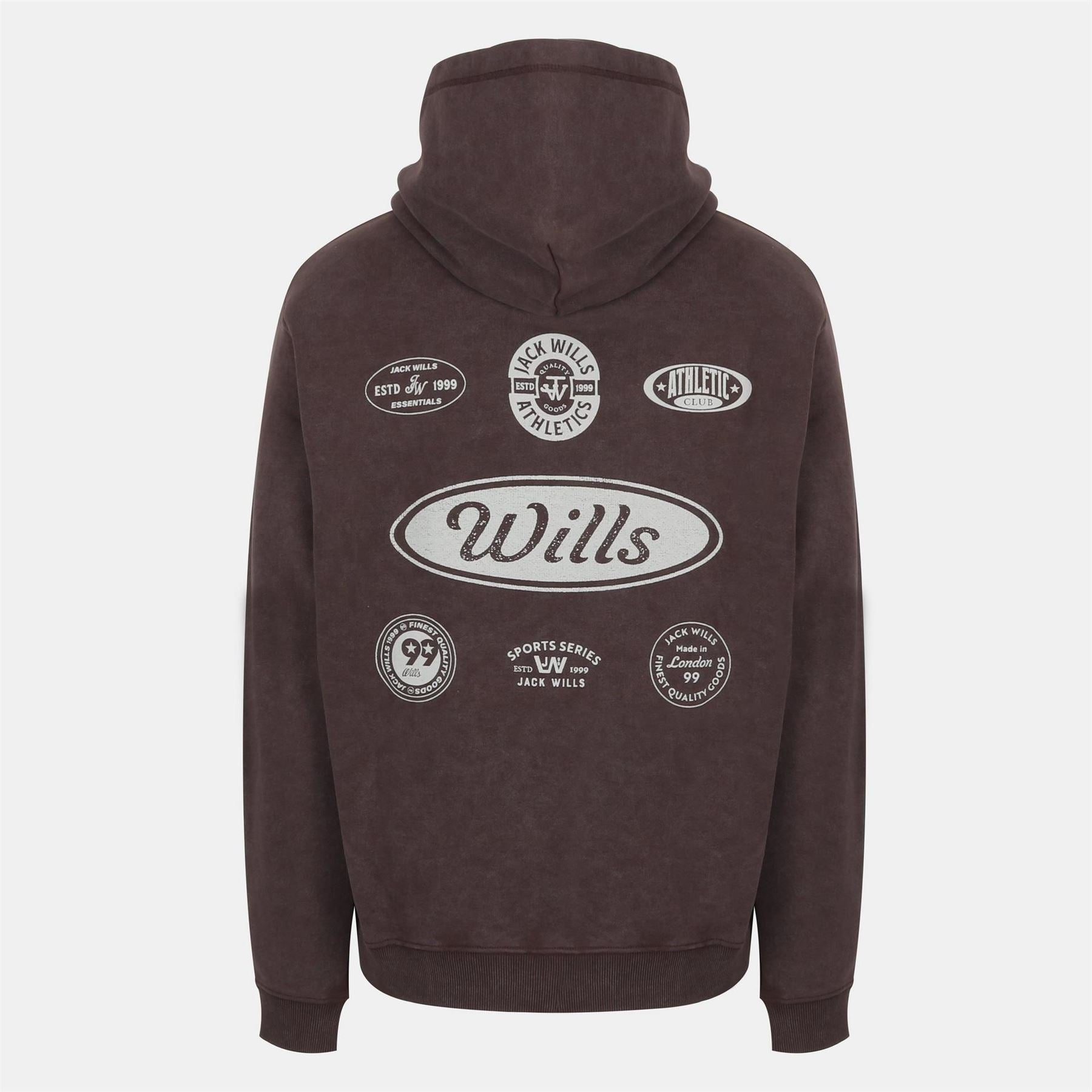 Jack Wills Americano Hooded Neck Long Sleeve Sweatshirt