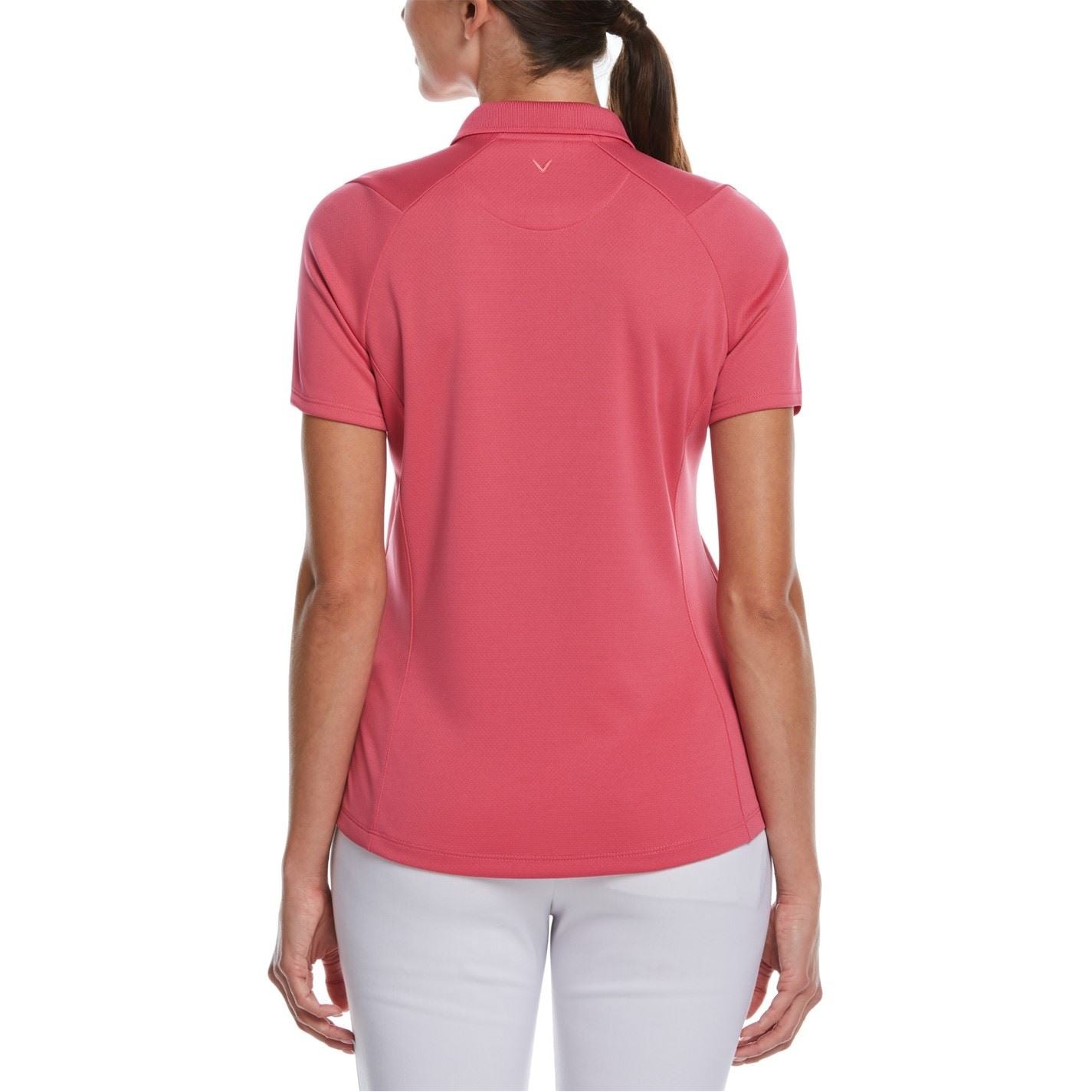 Callaway Collared Neck Short Sleeve Athletic Shirt