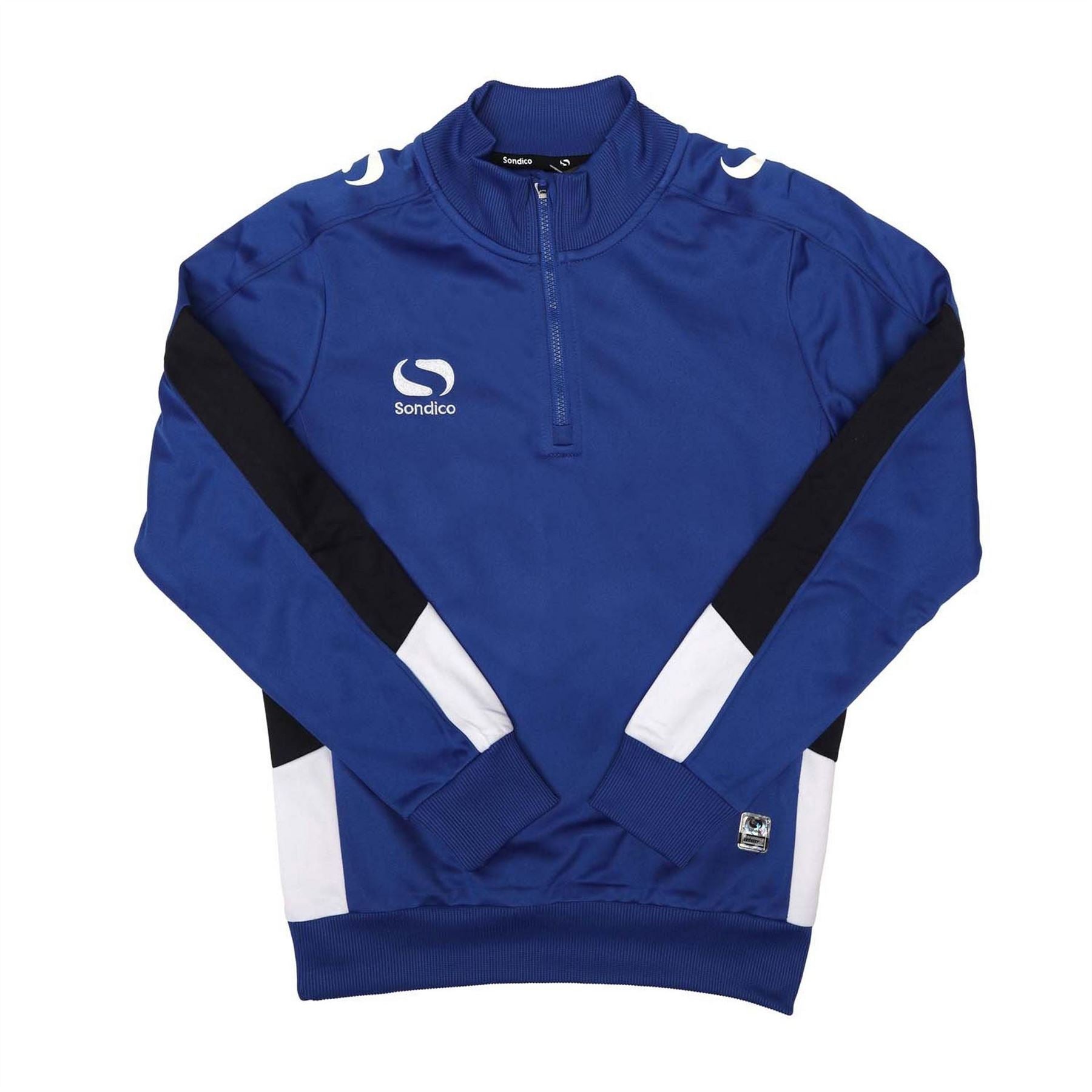 Sondico Vent Zip Neck Long Sleeve Sweatshirt