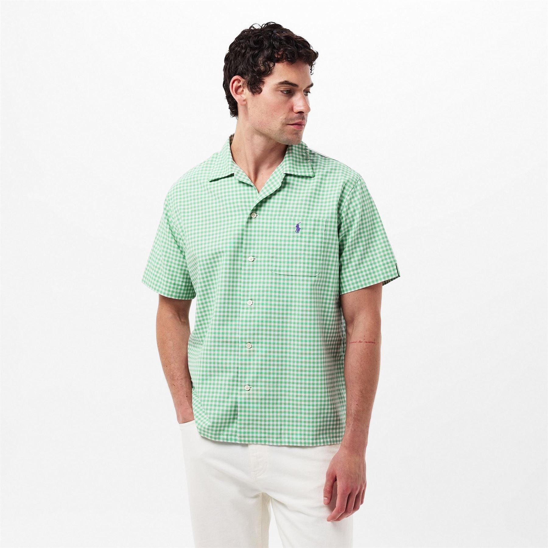 Polo Ralph Lauren Gingham Short Sleeve Patterned Shirt