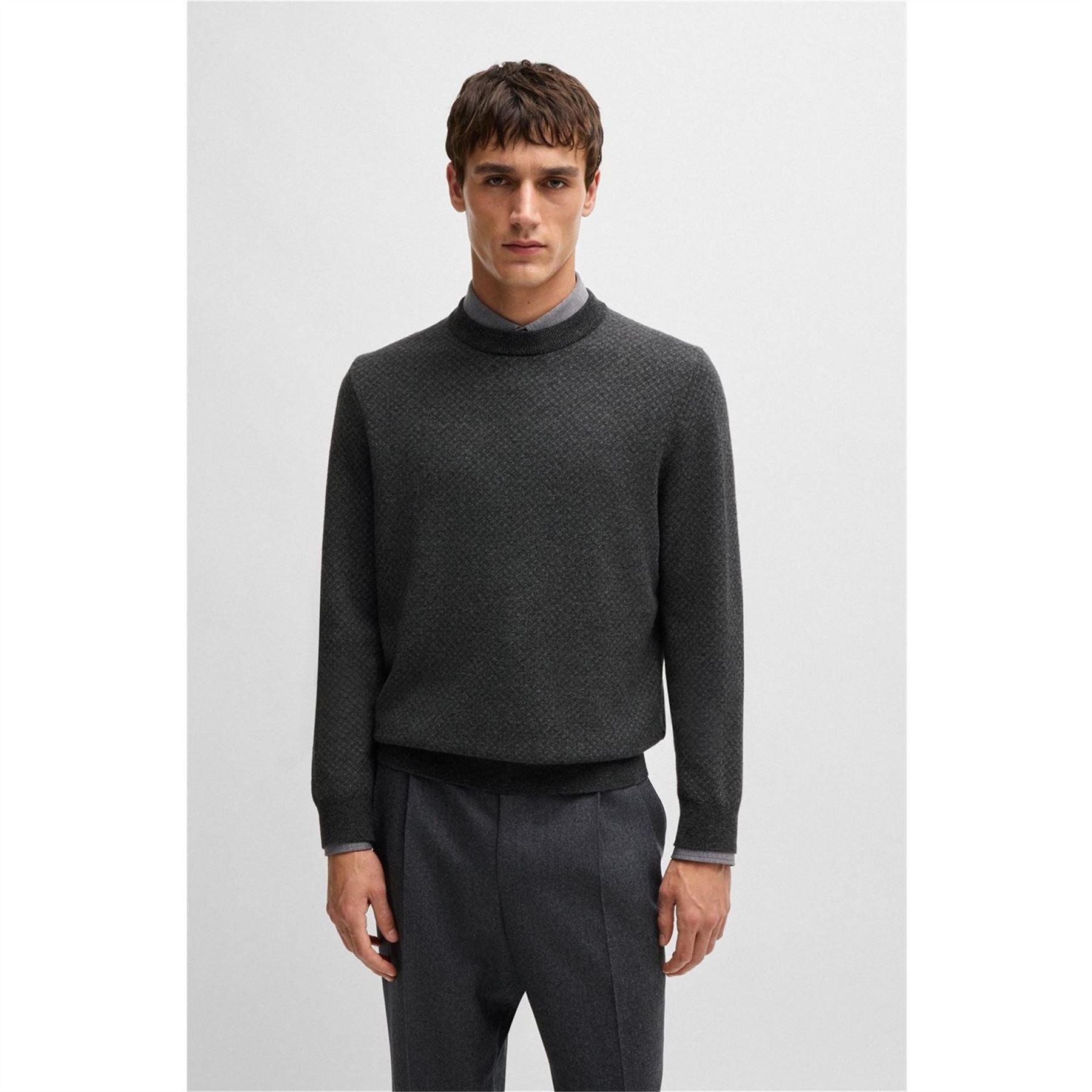 Boss Crew Neck Regular Fit Sweater