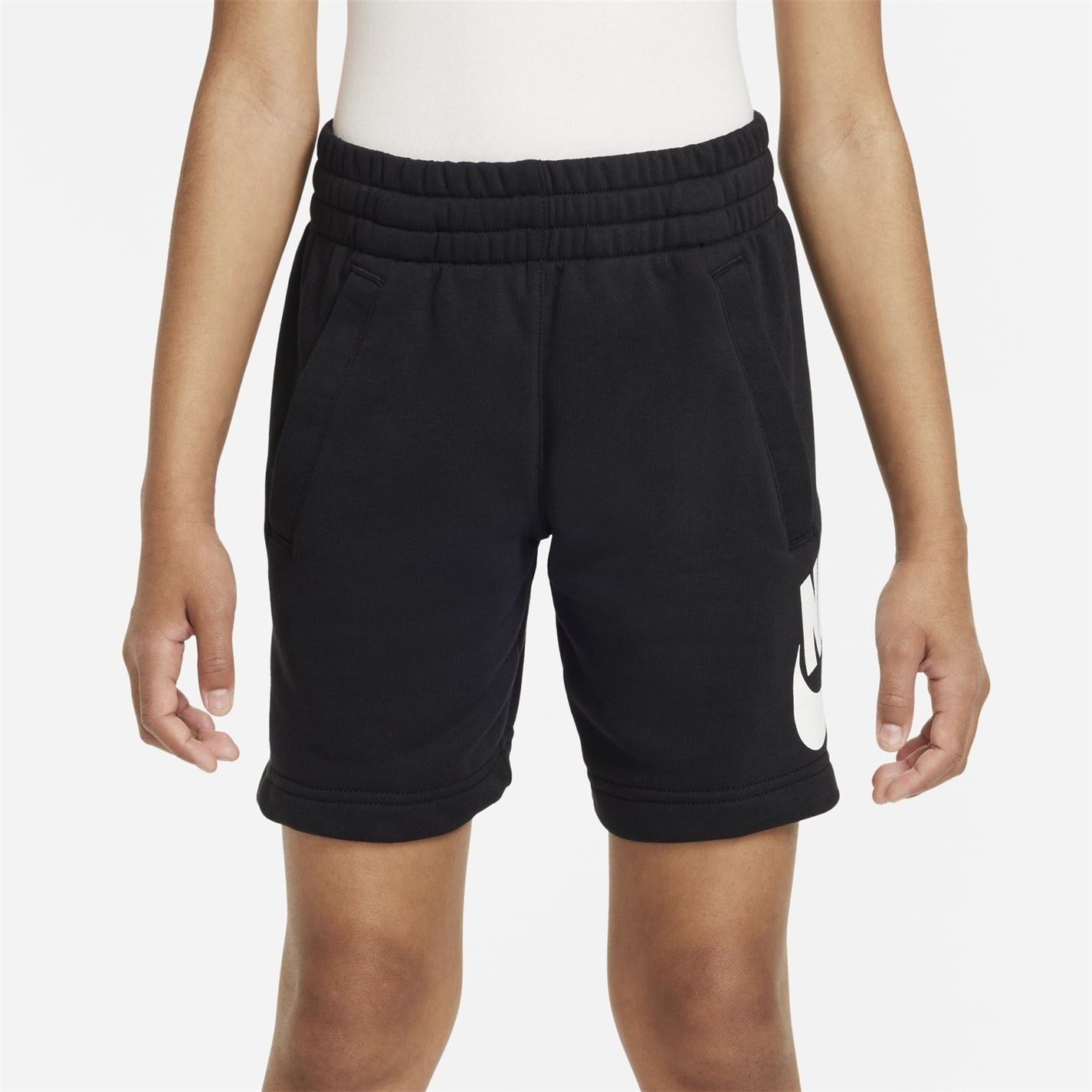 Nike Hybrid Bold Logo Sweat Shorts with Elasticated Waistband