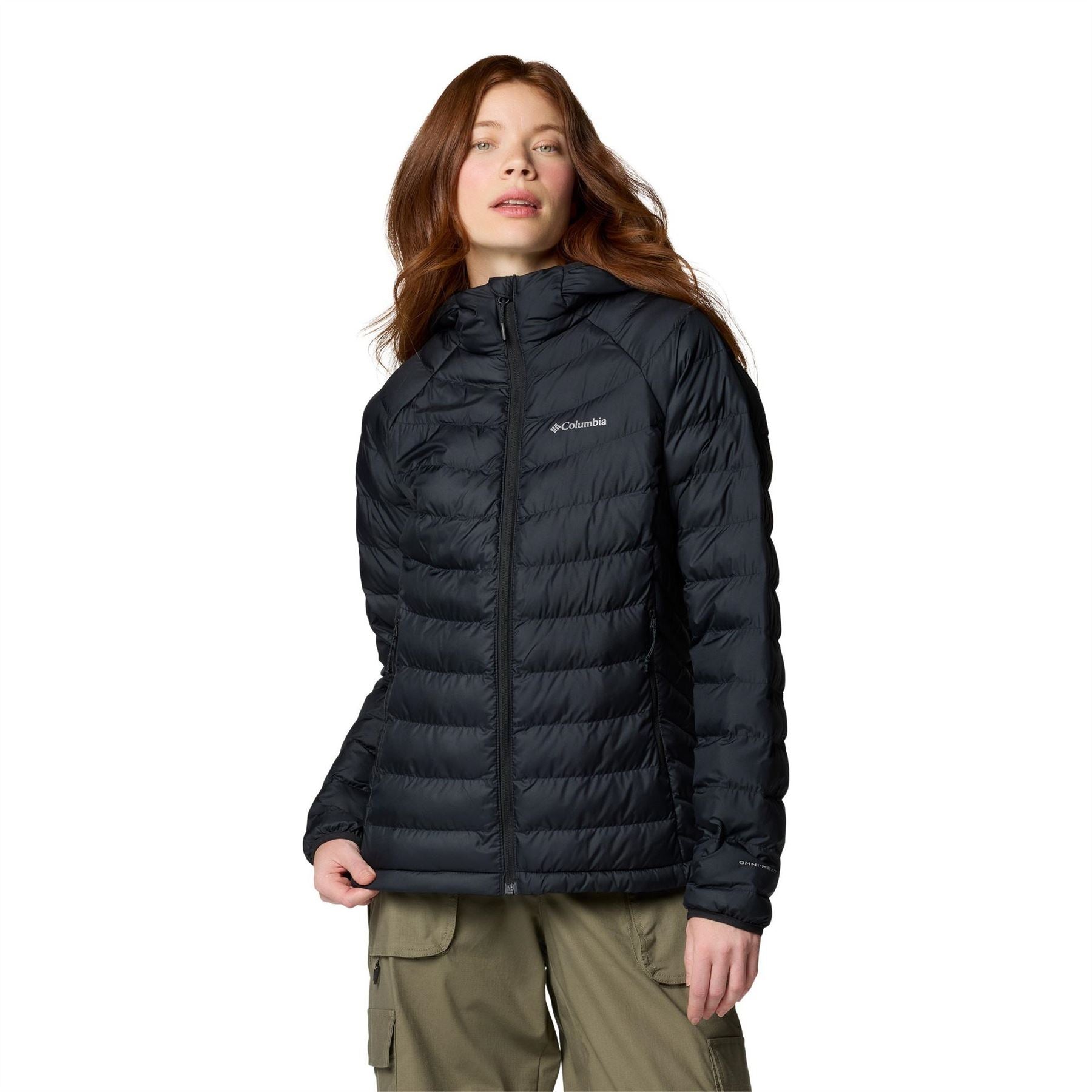 Columbia Powder Lite II Water and Wind Resistant Long Sleeve Insulated Puffer Jacket