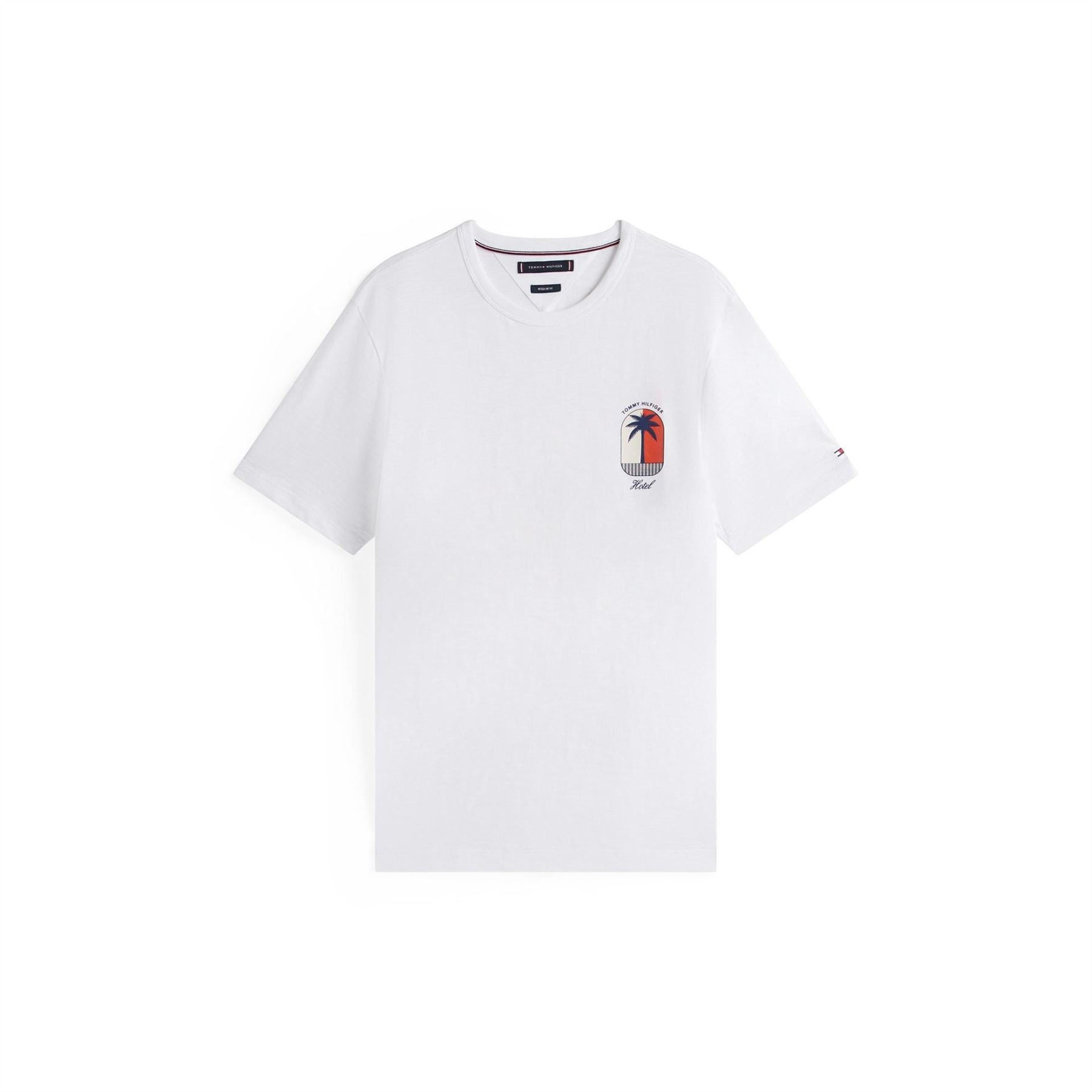 Tommy Hilfiger Regular Fit Crew Neck Short Sleeve T-Shirt