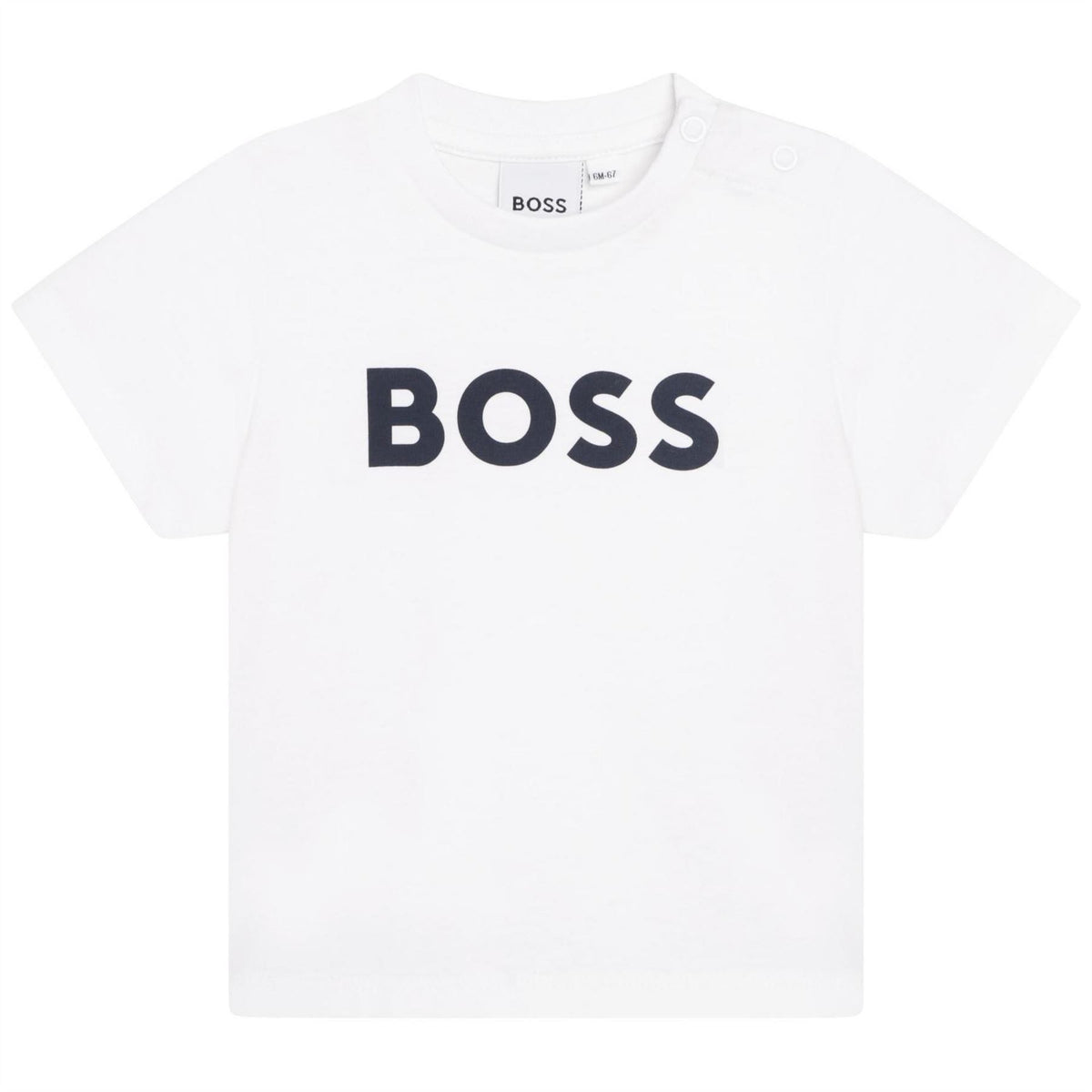 Boss Large Logo Regular Fit T-Shirt, Bold Print