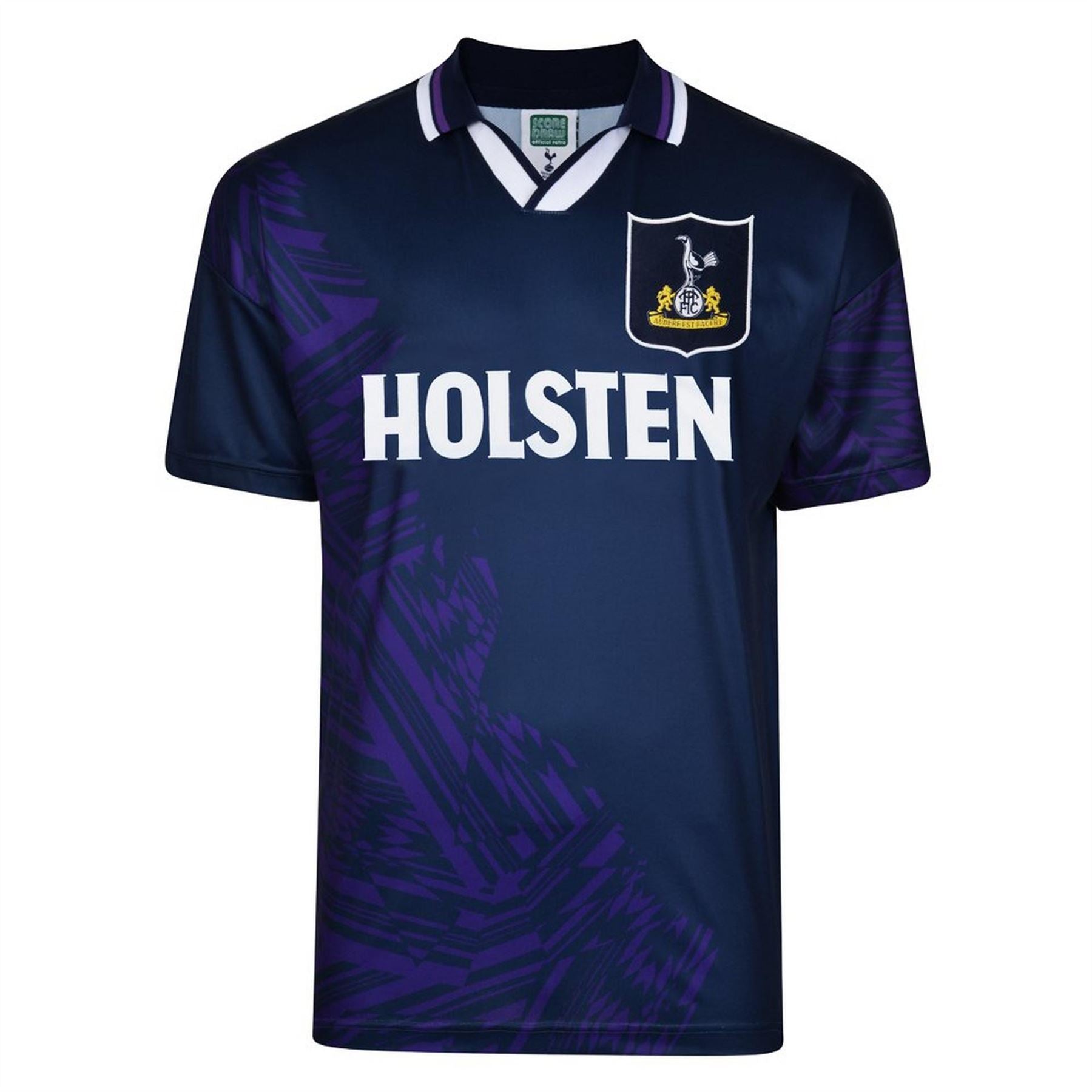 Score Draw Tottenham Hotspur Retro Away Shirt 94 Adults