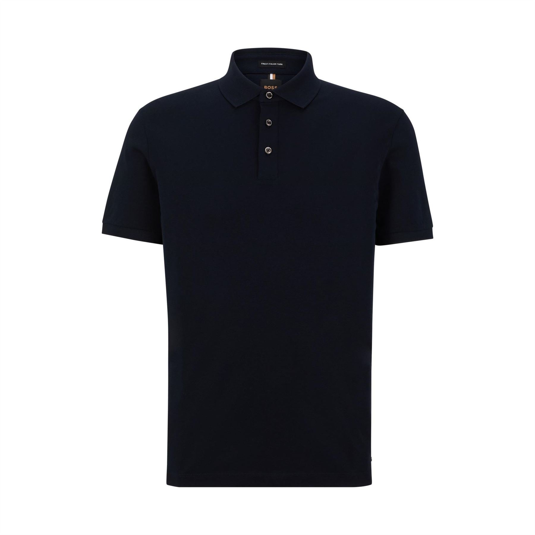 Boss Collared Neck Short Sleeve Regular Fit Shirt