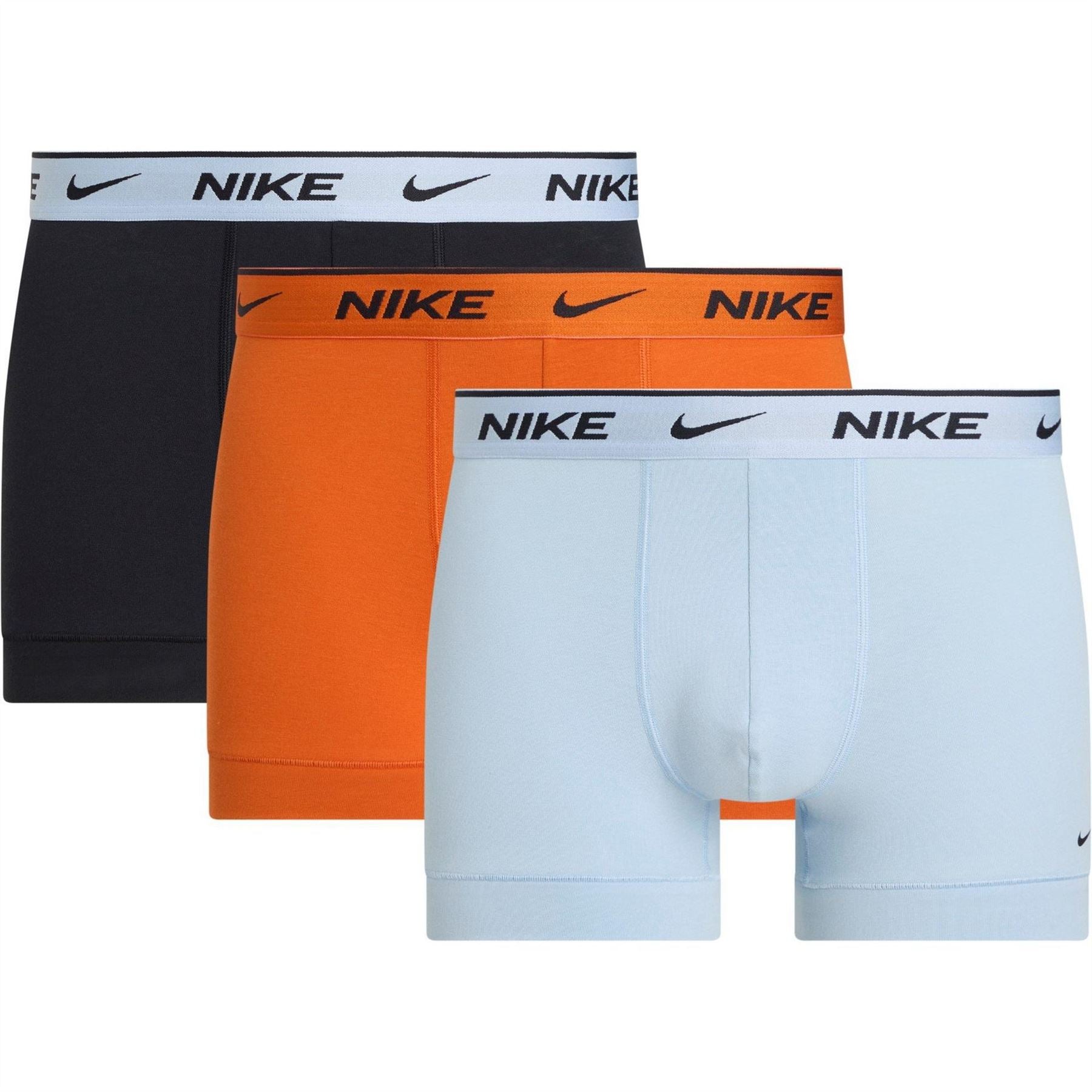 Nike Mens 3 Pack Everyday Cotton Trunks