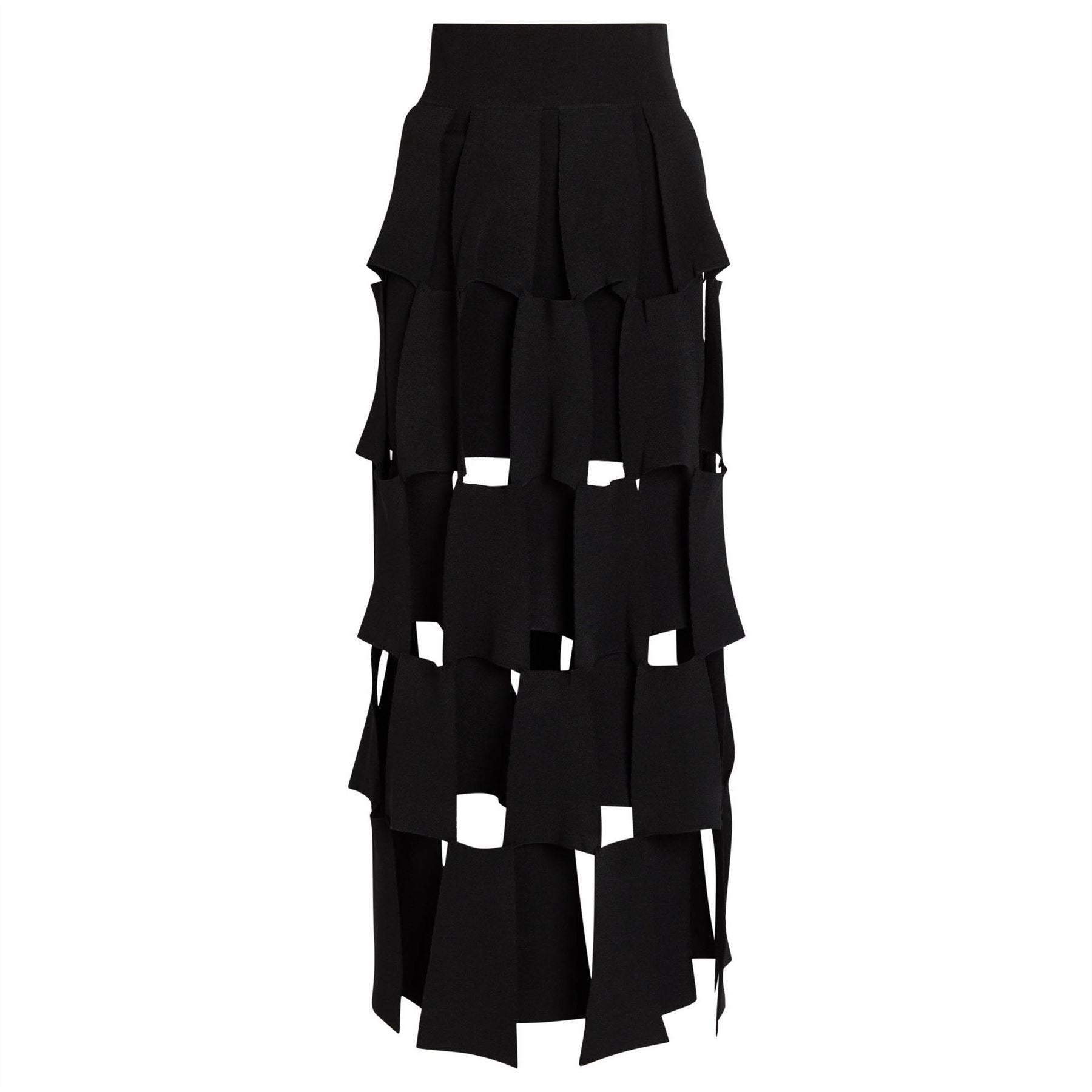 KNITTED Multi Trapeze Skirt