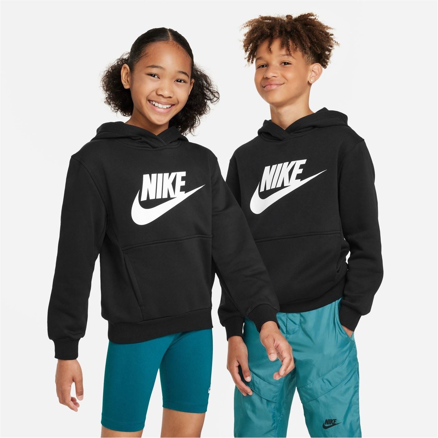 Nike Hooded Relaxed Fit Long Sleeve Sweatshirt