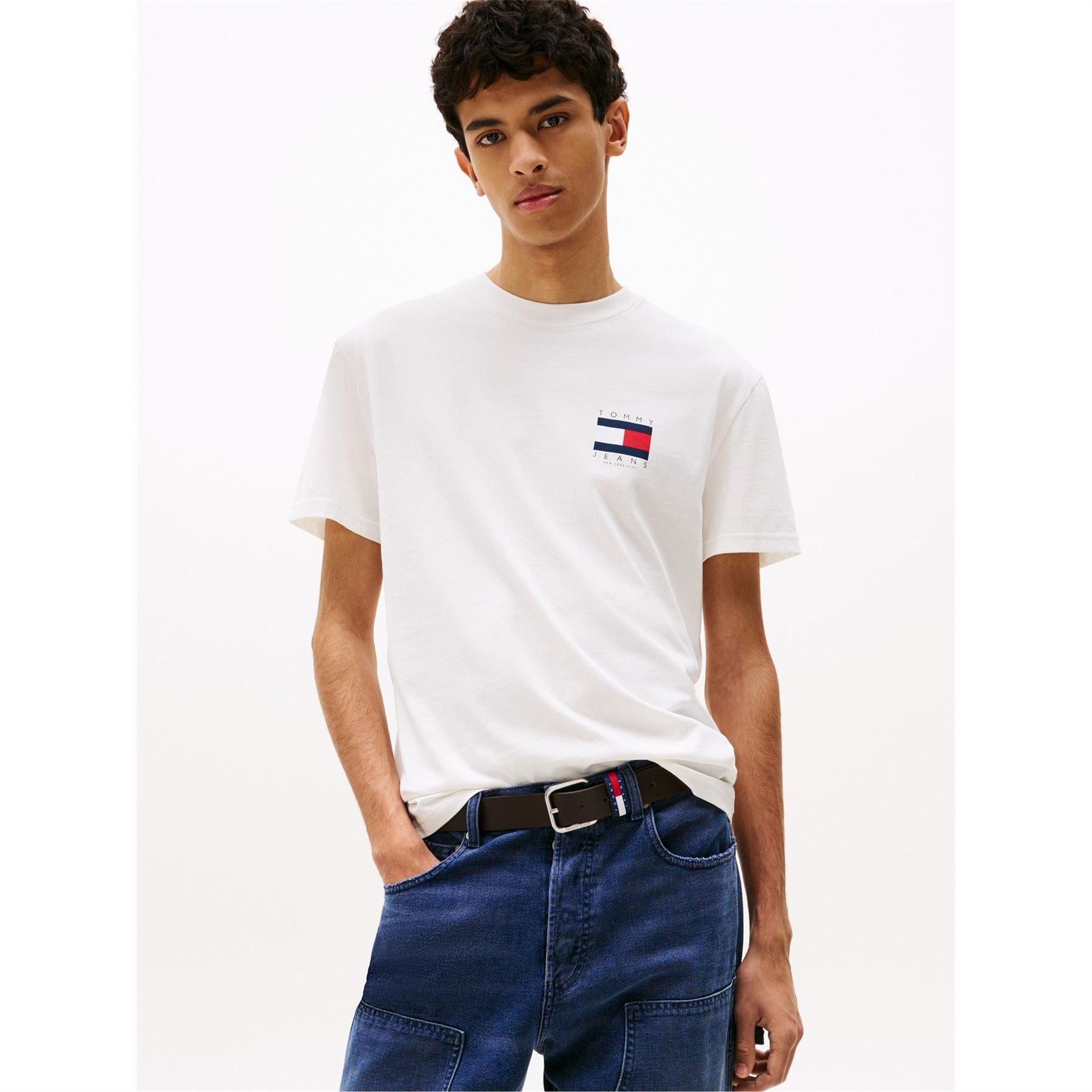 Tommy Jeans Flag Logo T-Shirt