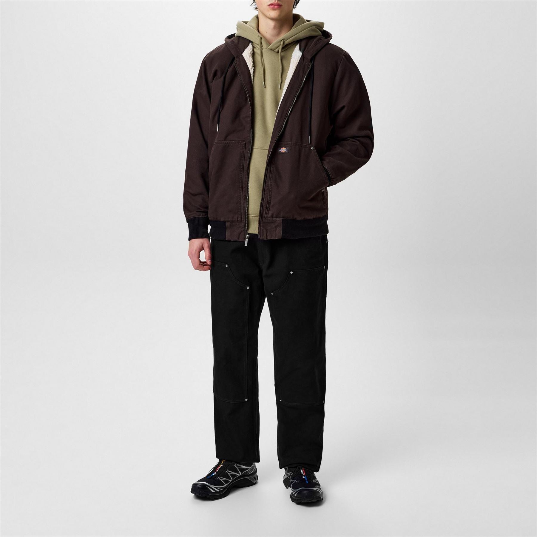 Dickies  Cotton Hooded Long Sleeve Field Jacket