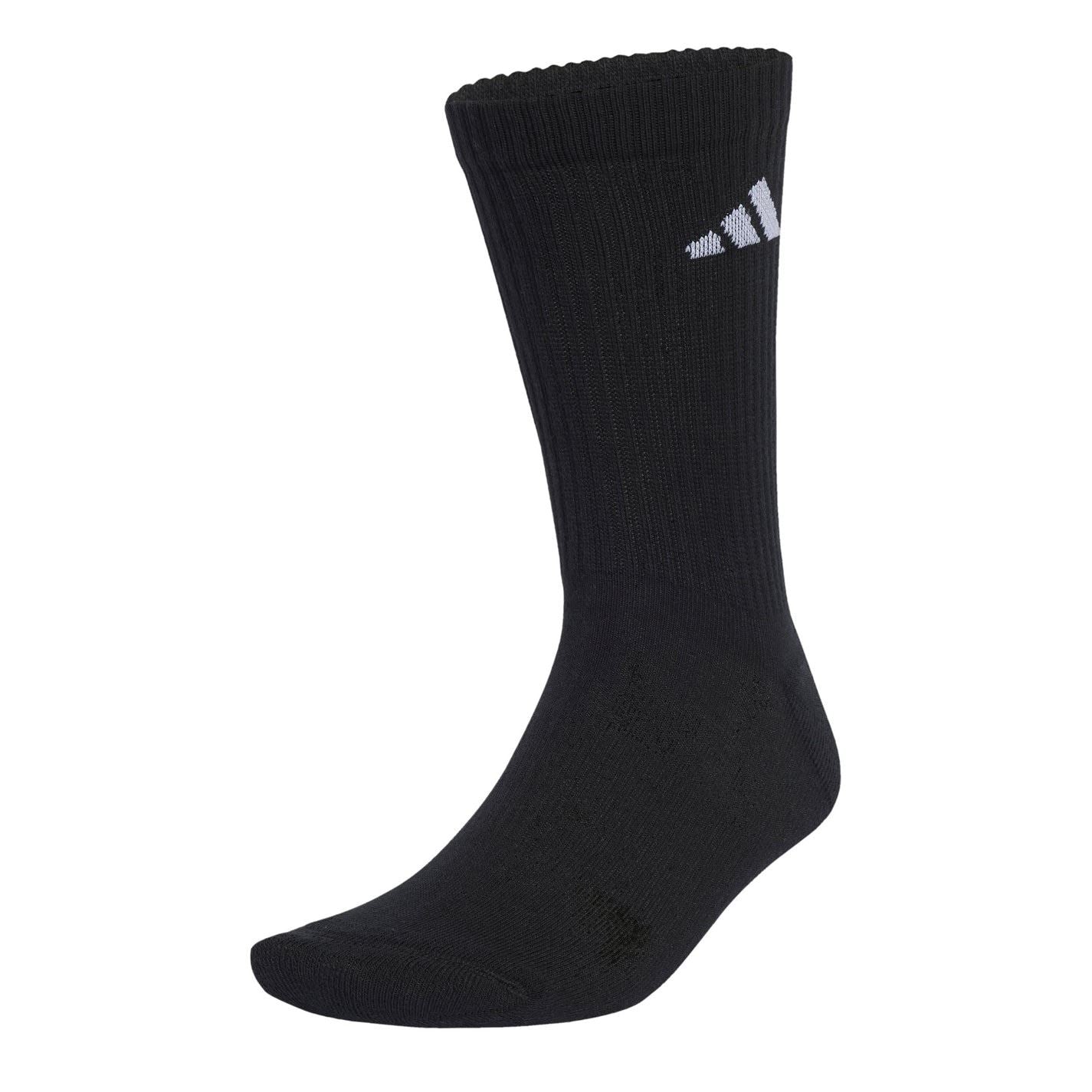 adidas 3 Pack Crew Socks Adults