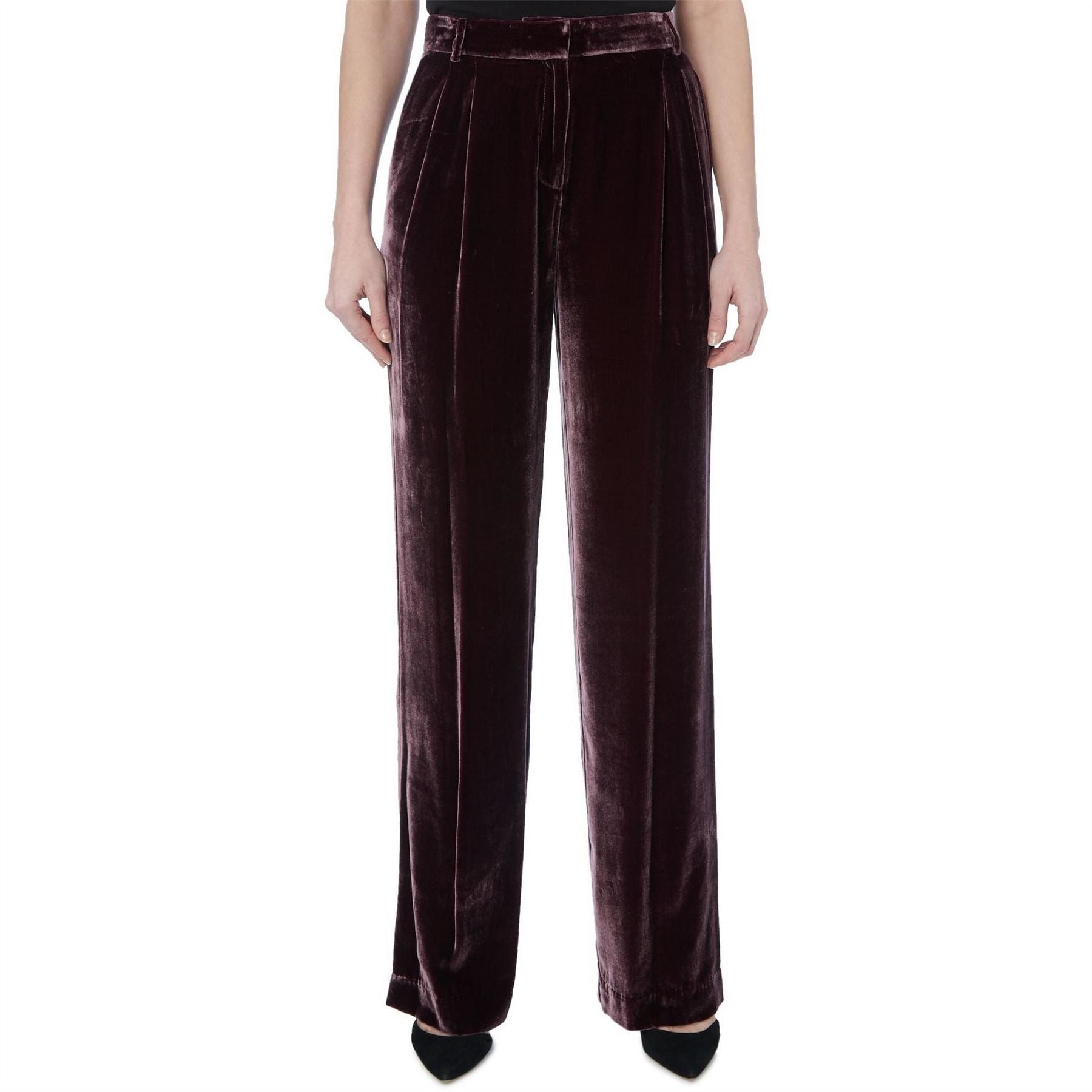 MICHAEL Michael Kors Leg Velvet Pants