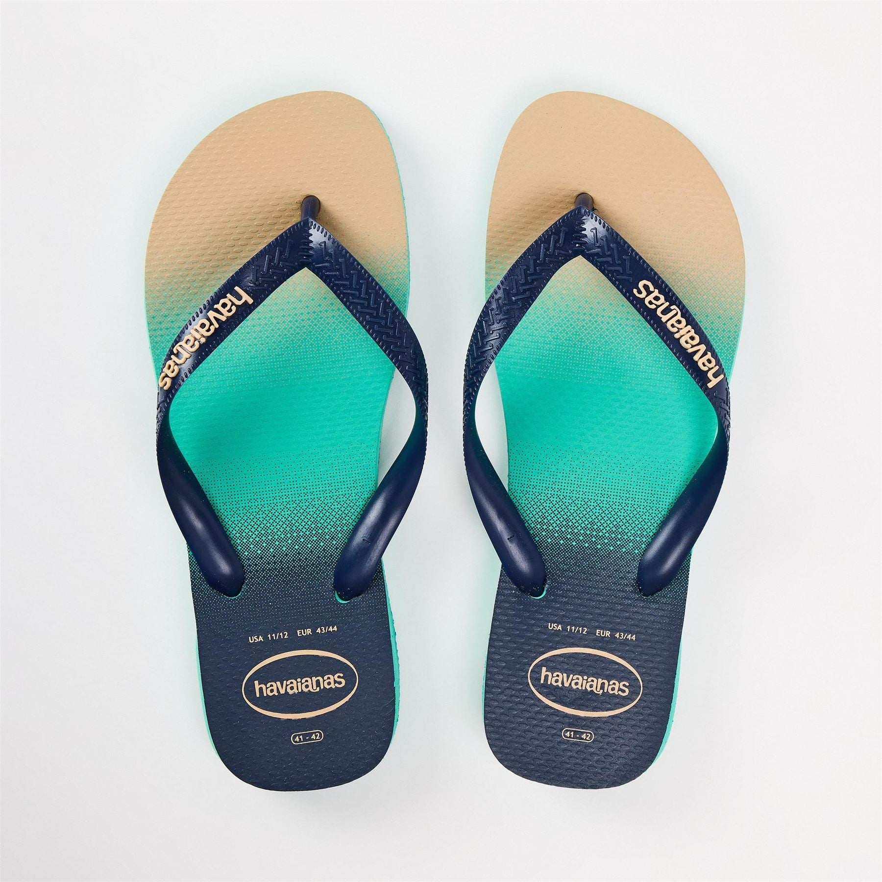 Havaianas Womens Hav. Top Fashion Gold Yellow 37 38 Flip Flops