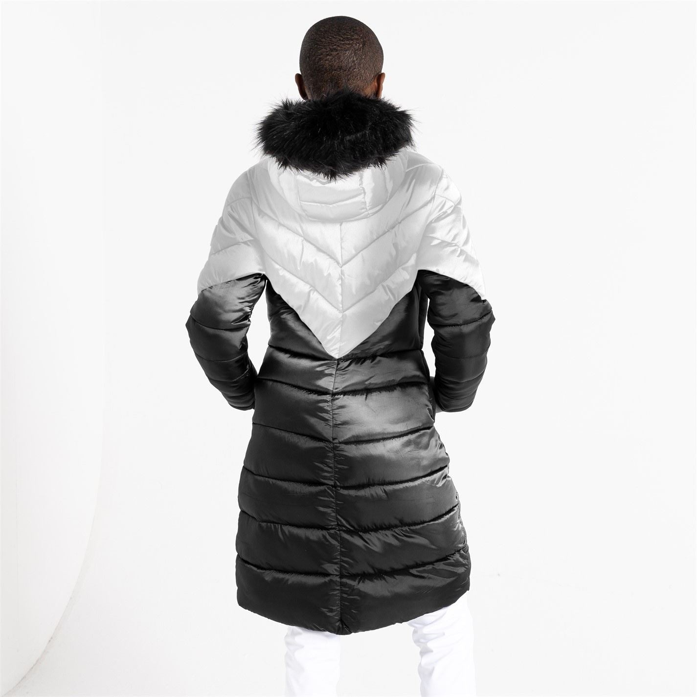 Dare 2b Womens 2b Supression Longline Insulated Padded Jacket Quilted