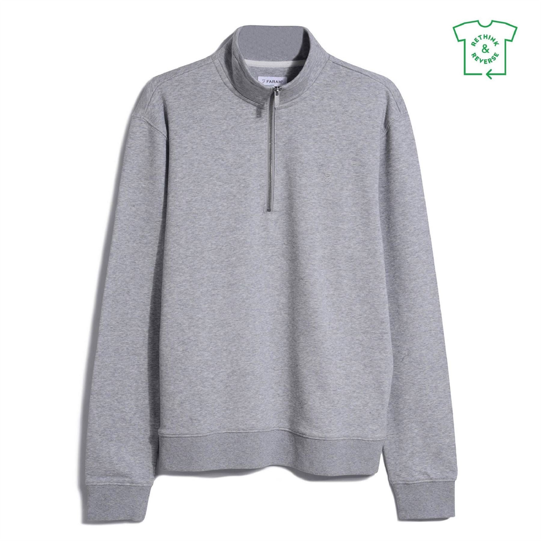 Farah Aintree Funnel Neck Long Sleeve Sweatshirt