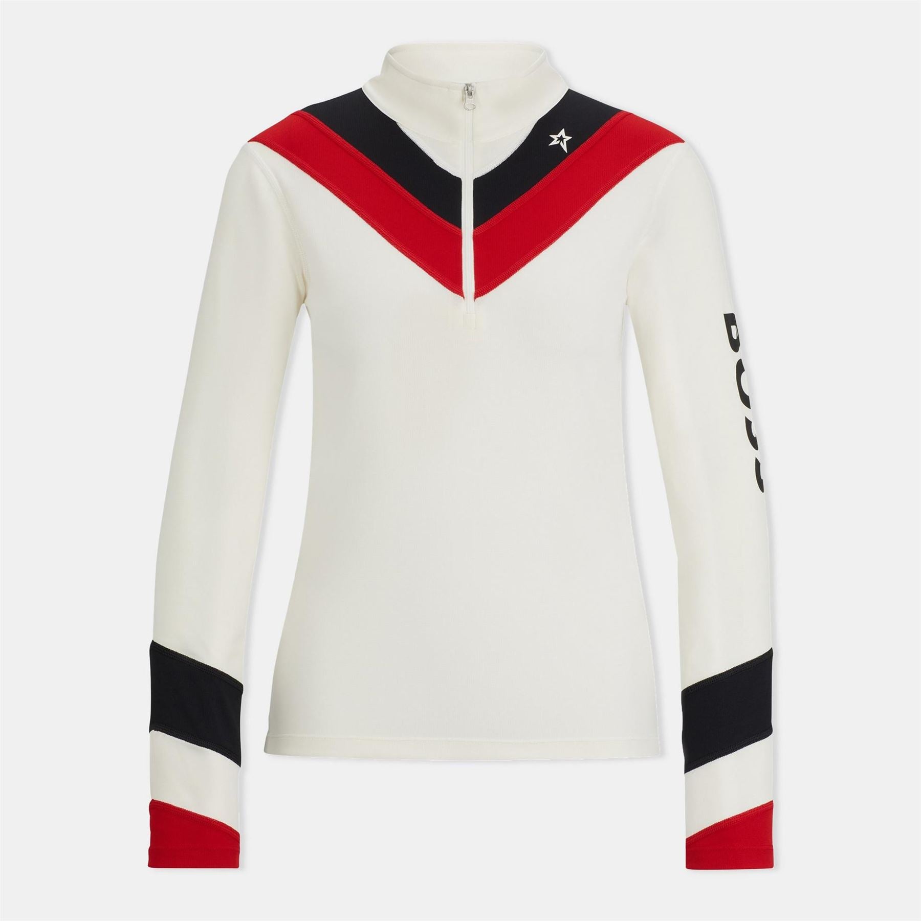 Boss Color Block Ribbed Cuff Ski Jacket