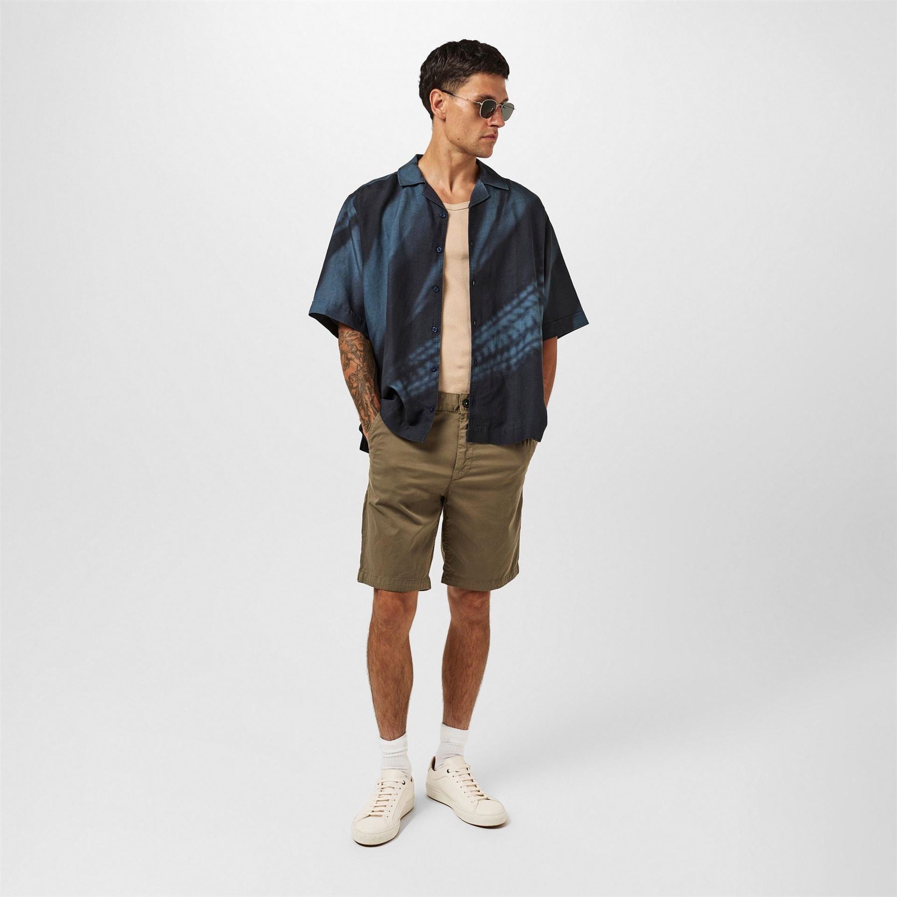 Boss Slim Fit Bermuda Chino Shorts