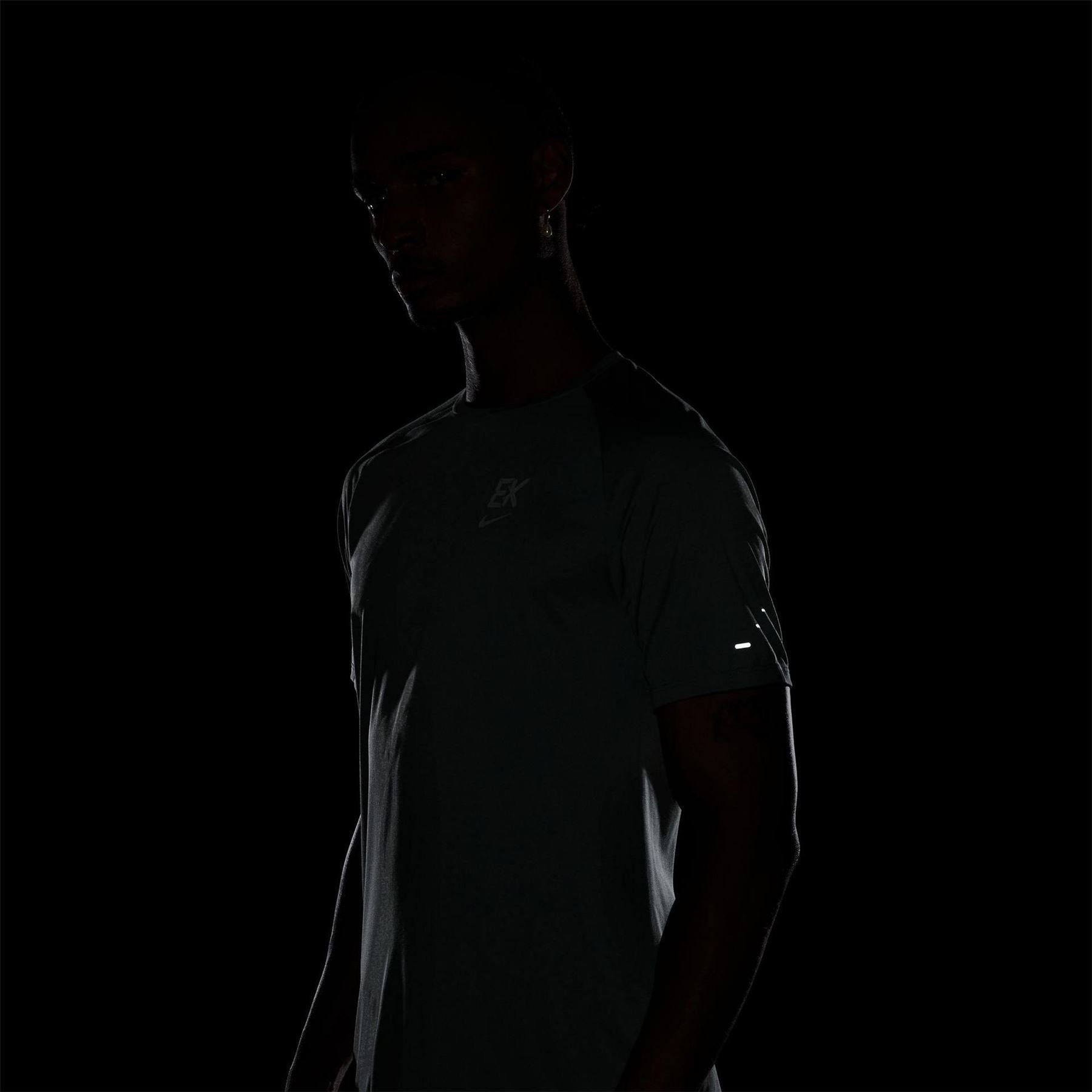 Nike Stride Crew Neck Raglan Sleeve Jersey T-Shirt
