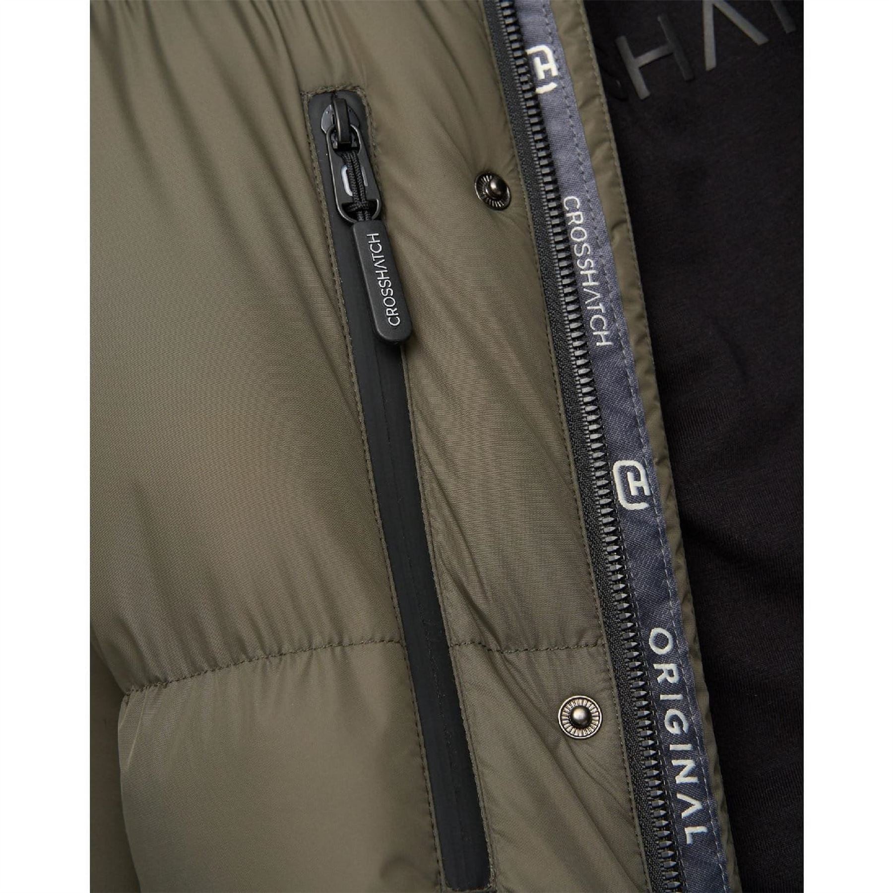 Crosshatch Panel Jacket