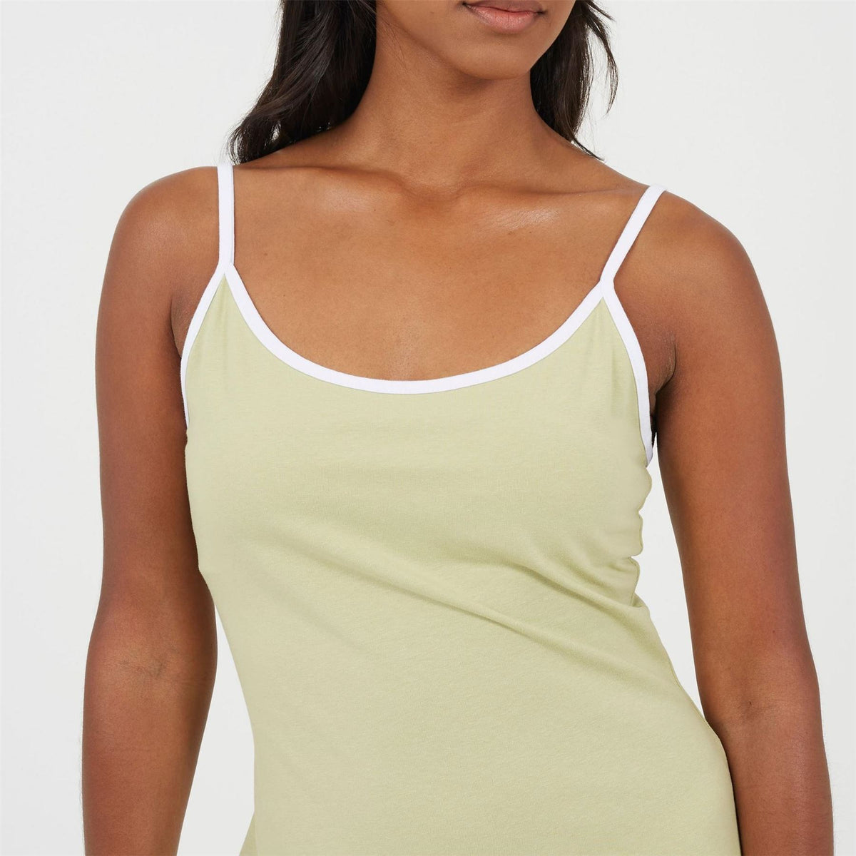 Brave Soul Spaghetti Strap Sleeveless Mini Slip Dress