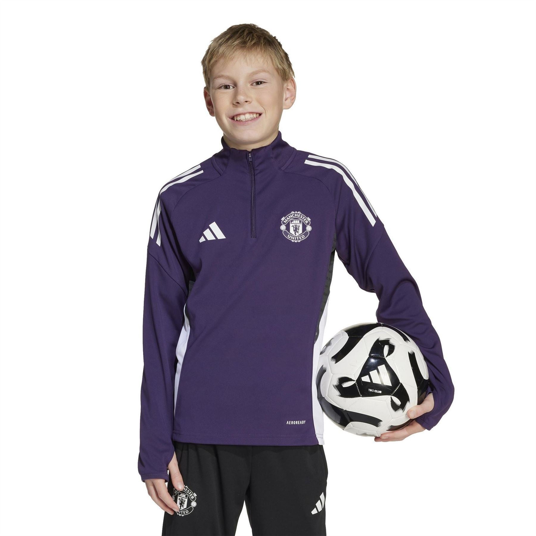 adidas Manchester United Training Top 2025 2026 Juniors