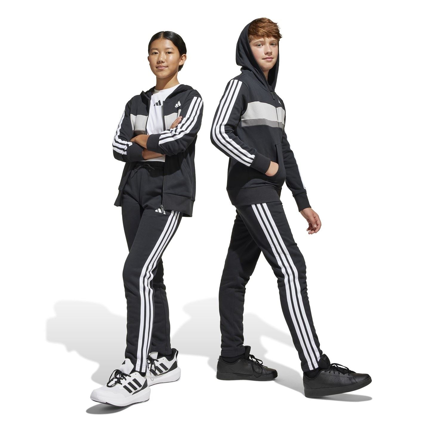 adidas Tiberio Fleece Tracksuit Juniors