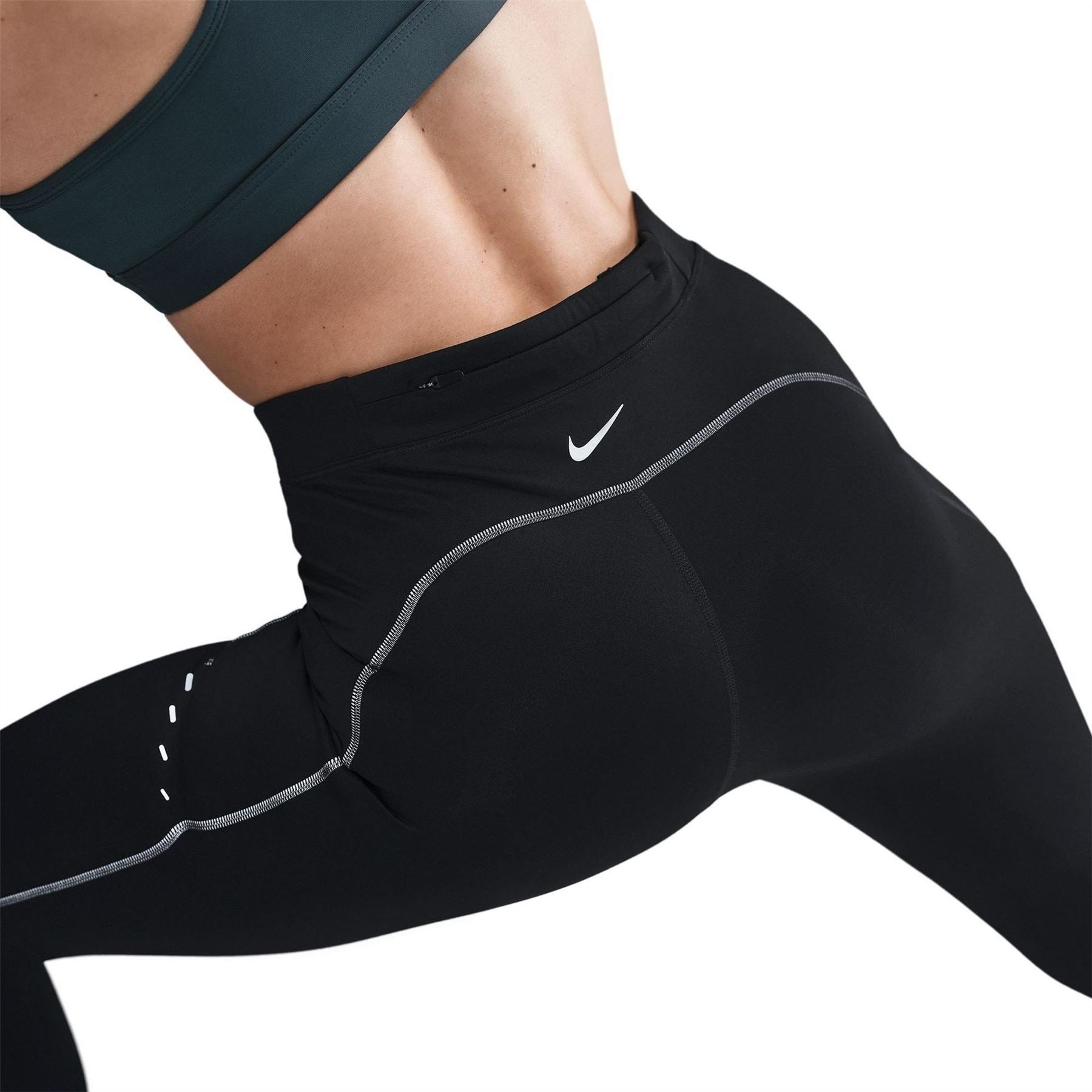 Nike Swift Solid Patterned Leggings